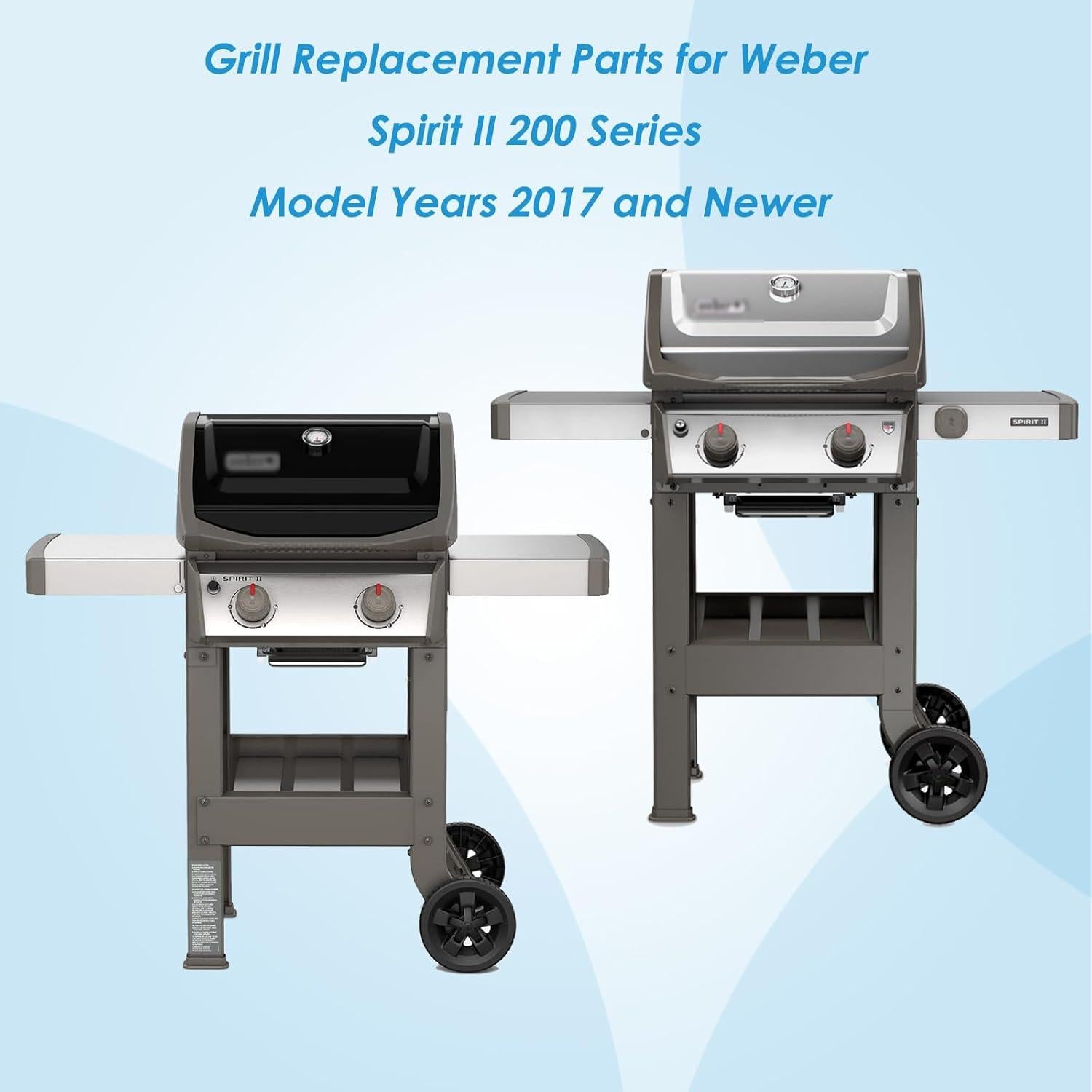 Piezas de Parrilla Weber Spirit II 200 - 7635 Barras Flavorizer y Quemadores
