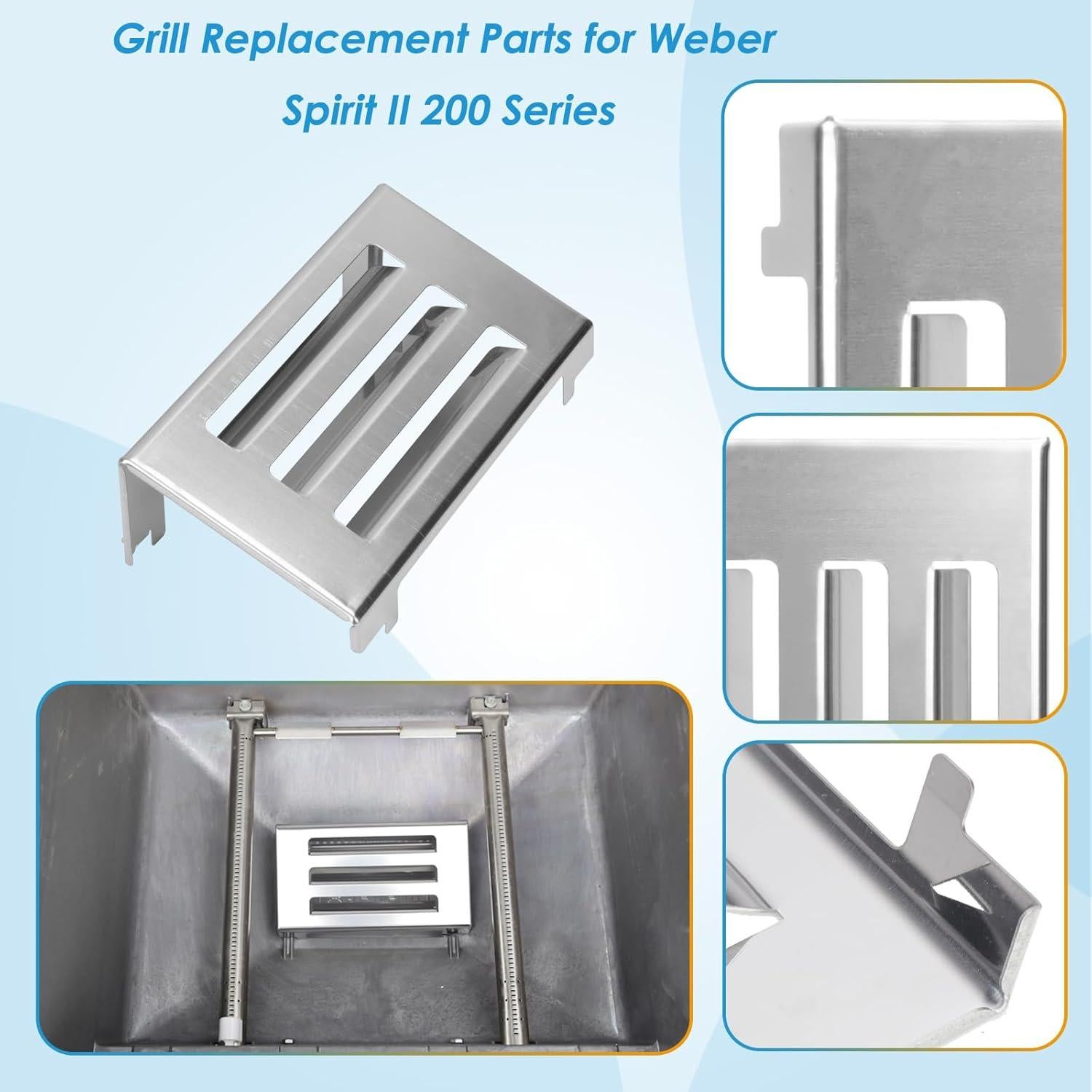 Piezas de Parrilla Weber Spirit II 200 - 7635 Barras Flavorizer y Quemadores