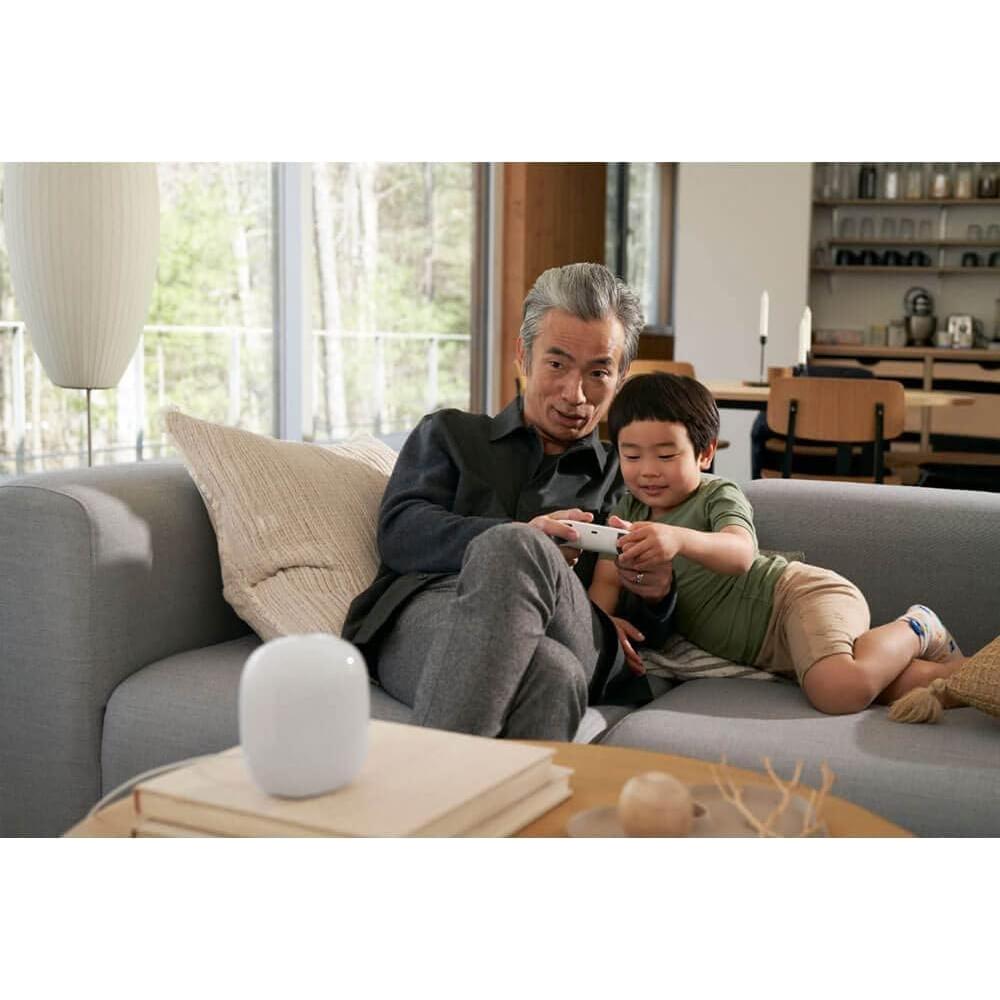 Enrutador Google Nest WiFi Pro - Wi-Fi 6E - 1 Paquete Nieve