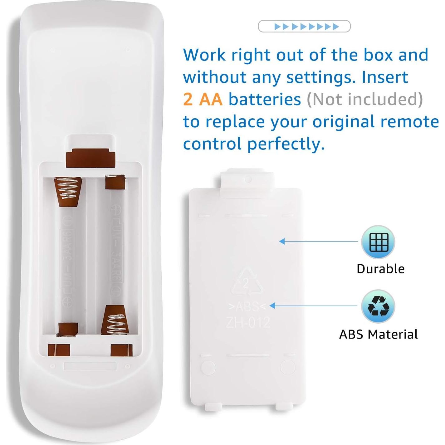 Control Remoto OMAIC para Proyectores Epson - Compatible con Powerlite, Home Cinema, EB, EX, VS, EMP