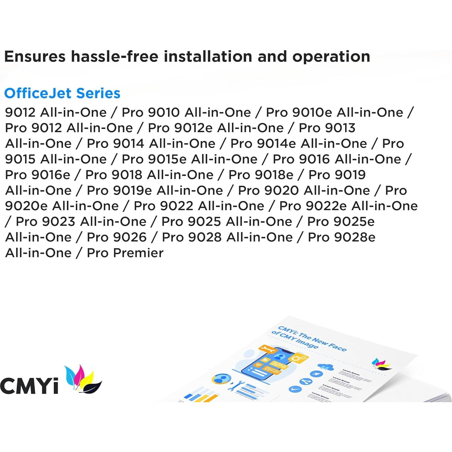 Cartucho de tinta CMYi 962XL Combo Pack para HP OfficeJet