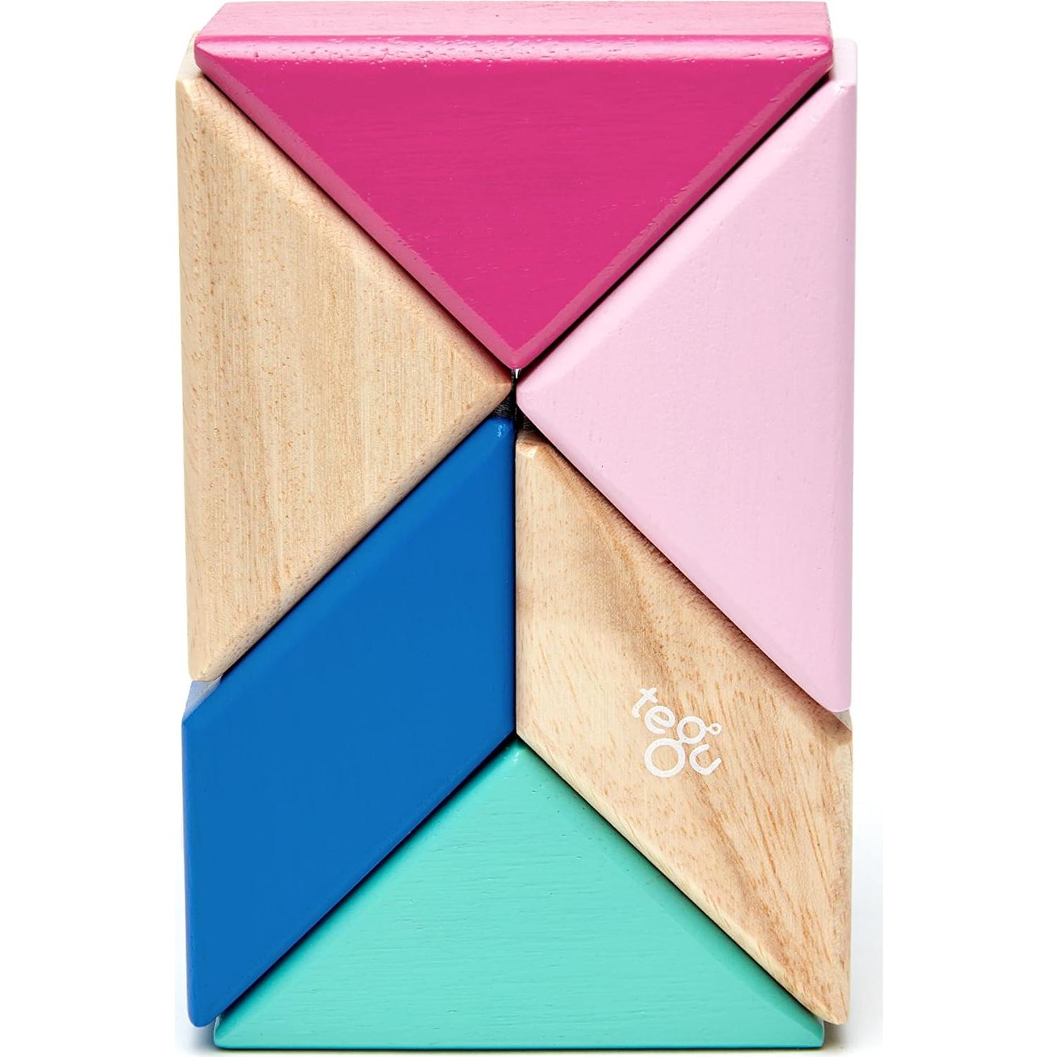 Juego de Bloques Magnéticos Tegu Floración - 6 Piezas