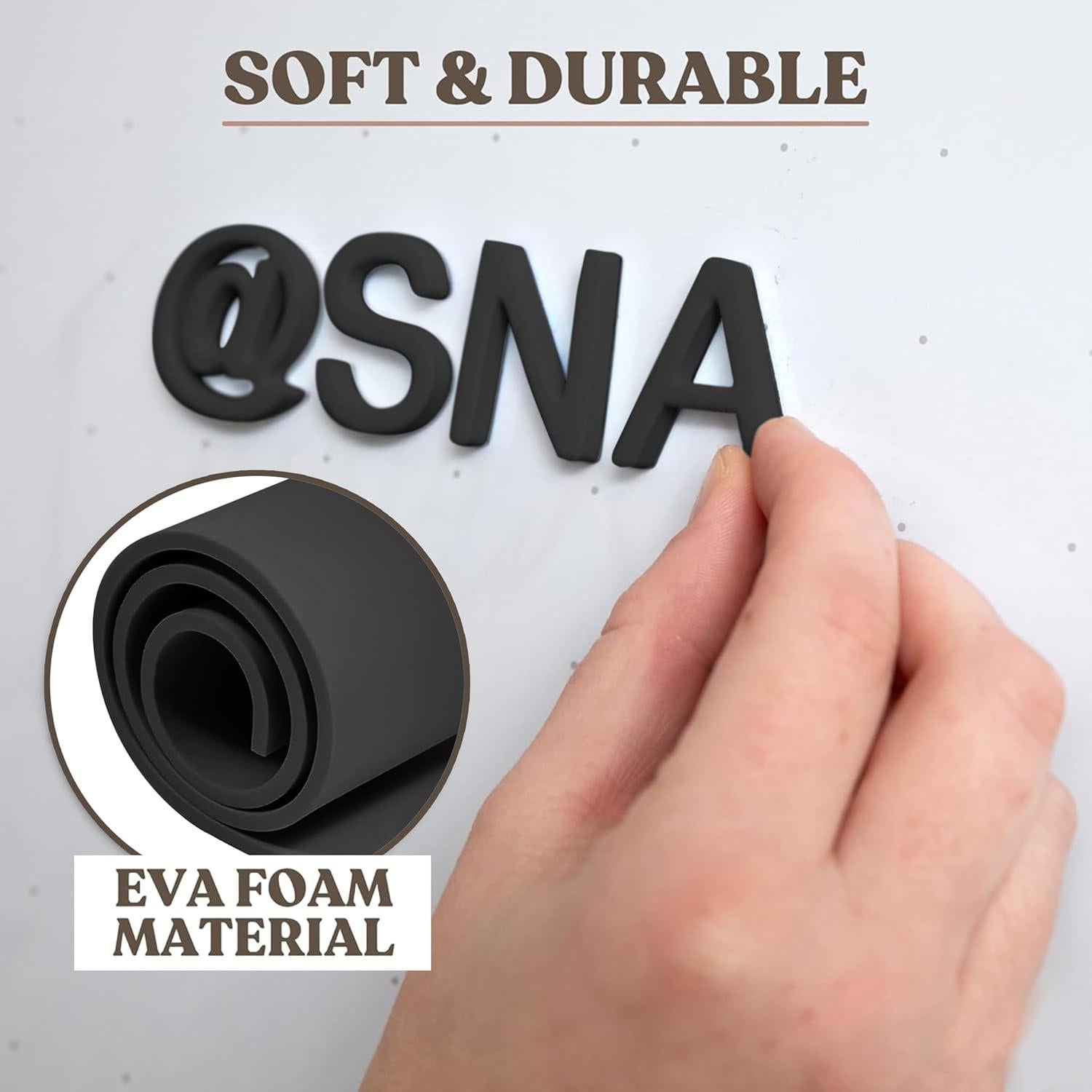 Imanes Alfabéticos Ilyapa 167 Piezas EVA para Pizarra y Nevera