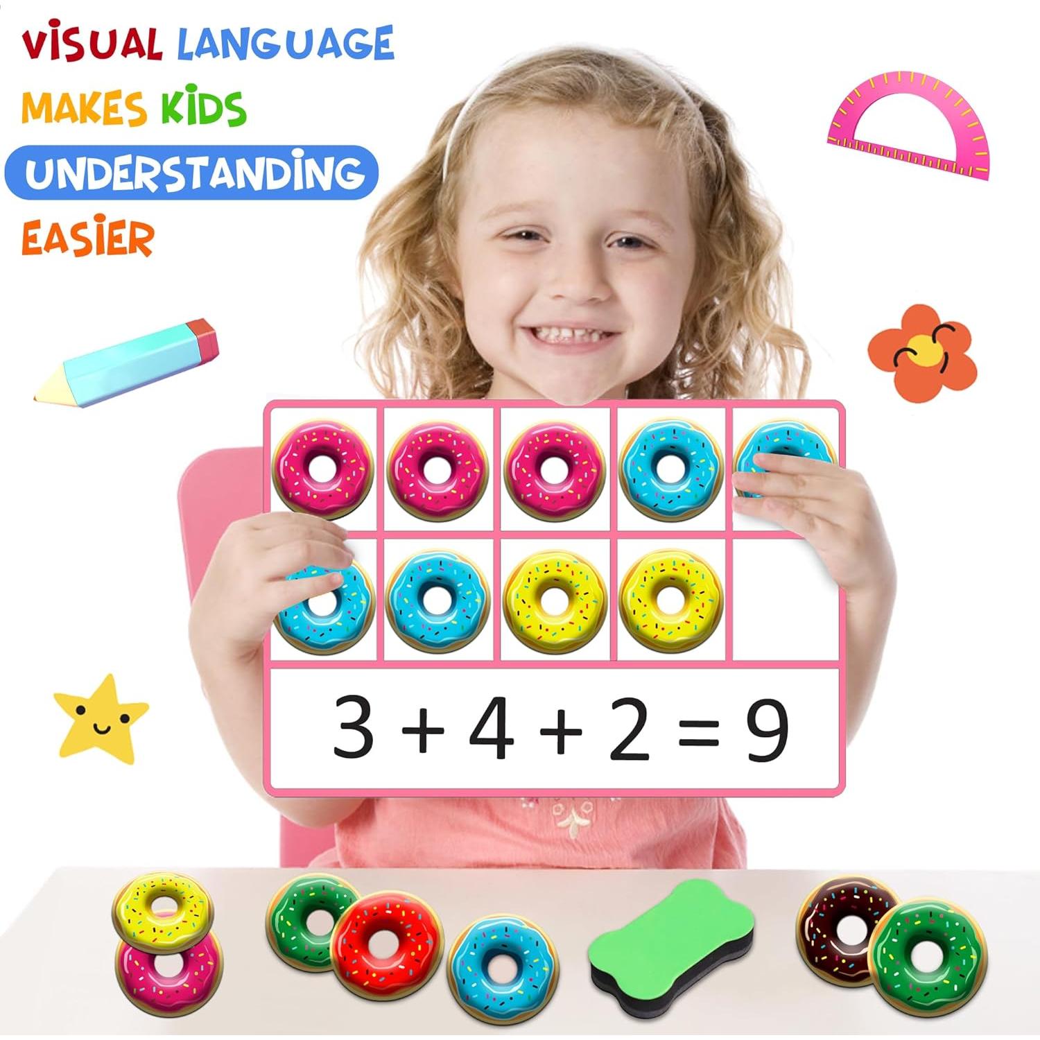 Conjunto Magnético de Matemáticas LOOIKOOS para Niños 3-5 Años