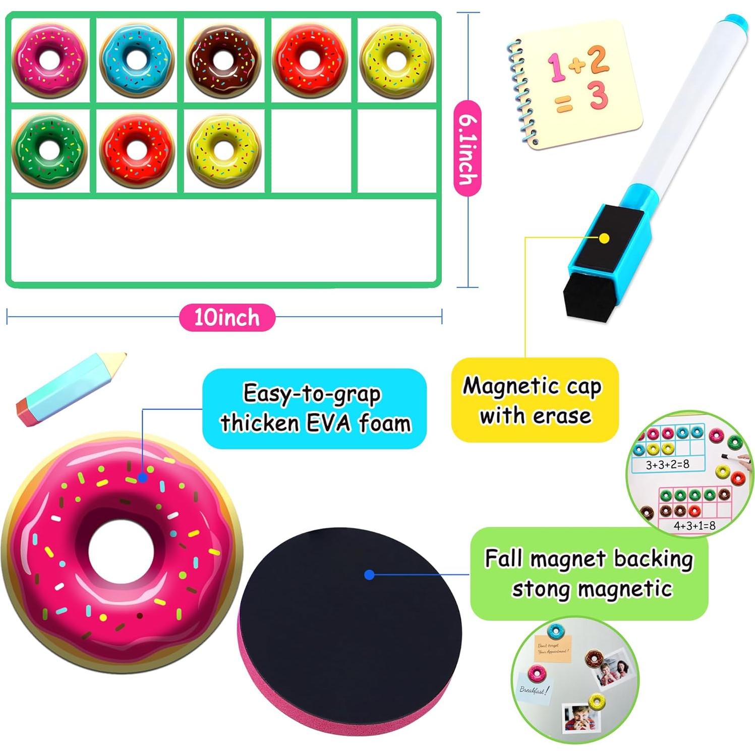 Conjunto Magnético de Matemáticas LOOIKOOS para Niños 3-5 Años