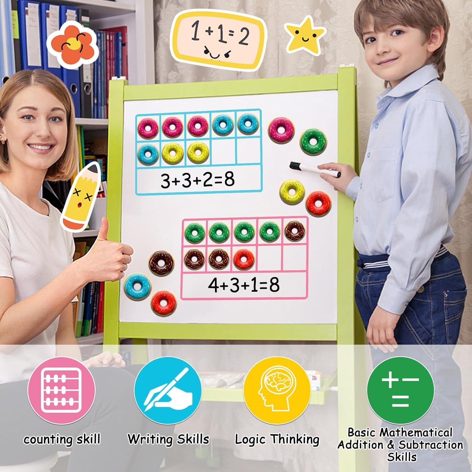 Conjunto Magnético de Matemáticas LOOIKOOS para Niños 3-5 Años