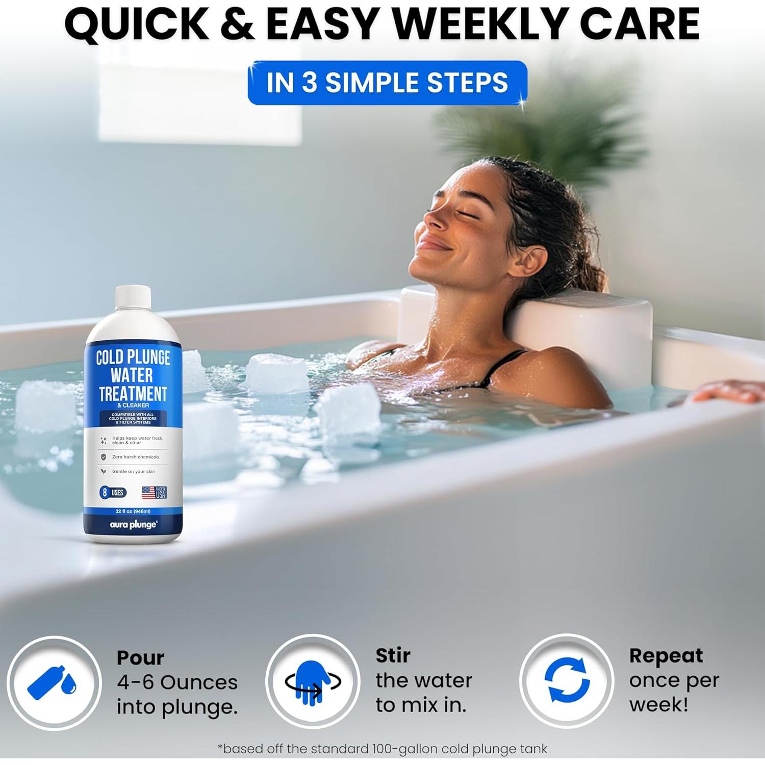 Tratamiento de Agua Fría Aura Plunge 3 en 1 - 946 ml