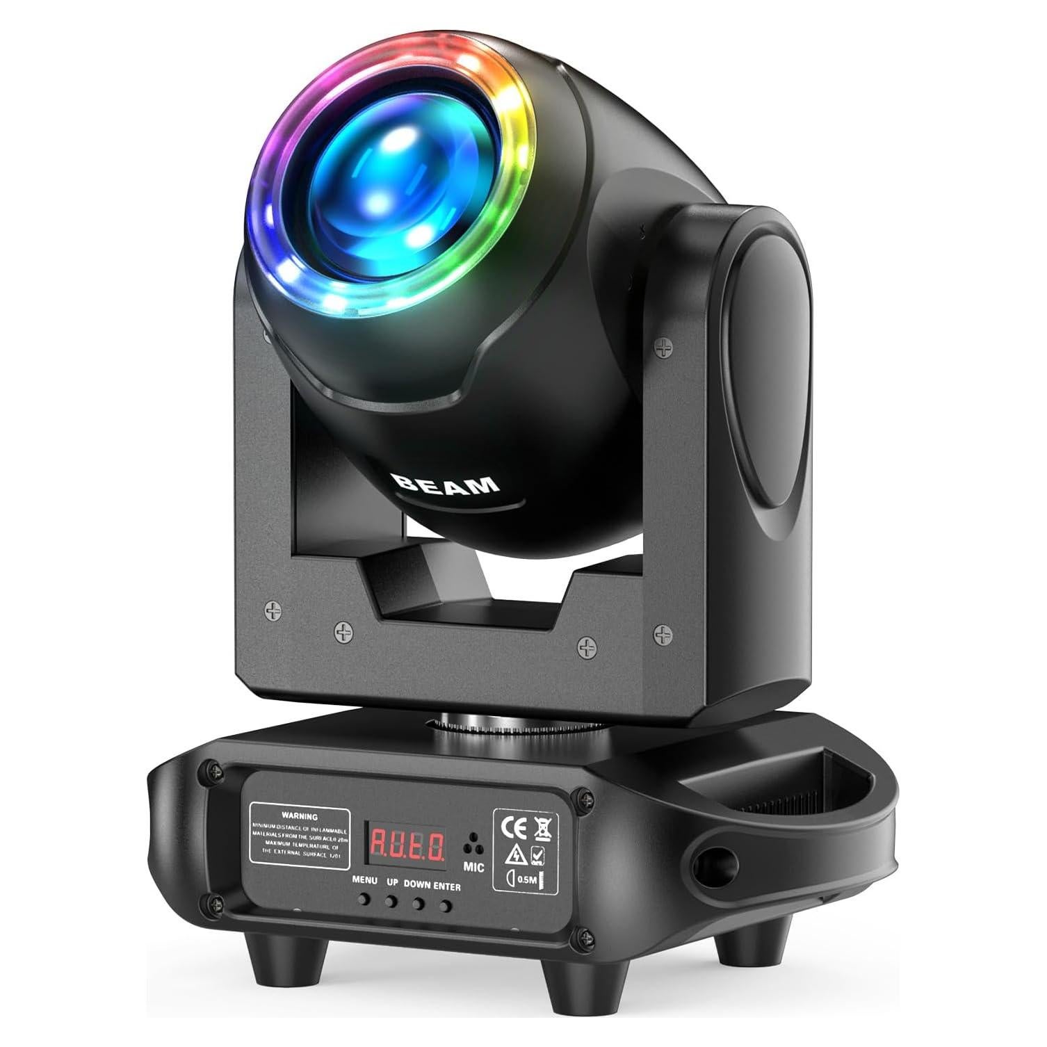 Luz DJ Moving Head 100W RGB 14CH DMX con 8 GOBOs