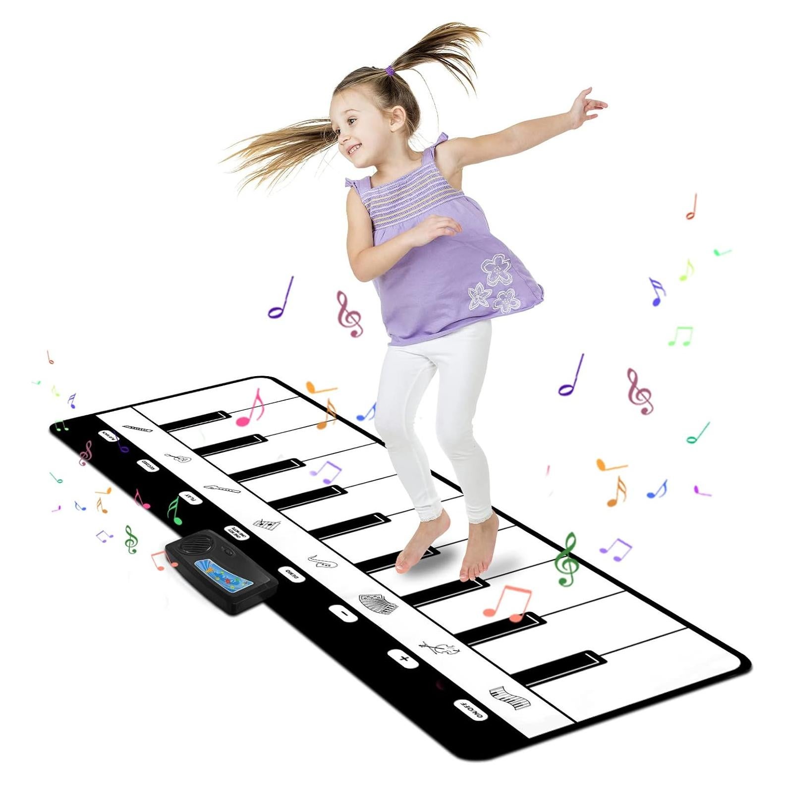 Alfombra Musical para Niños M SANMERSEN 110x36 cm 8 Sonidos