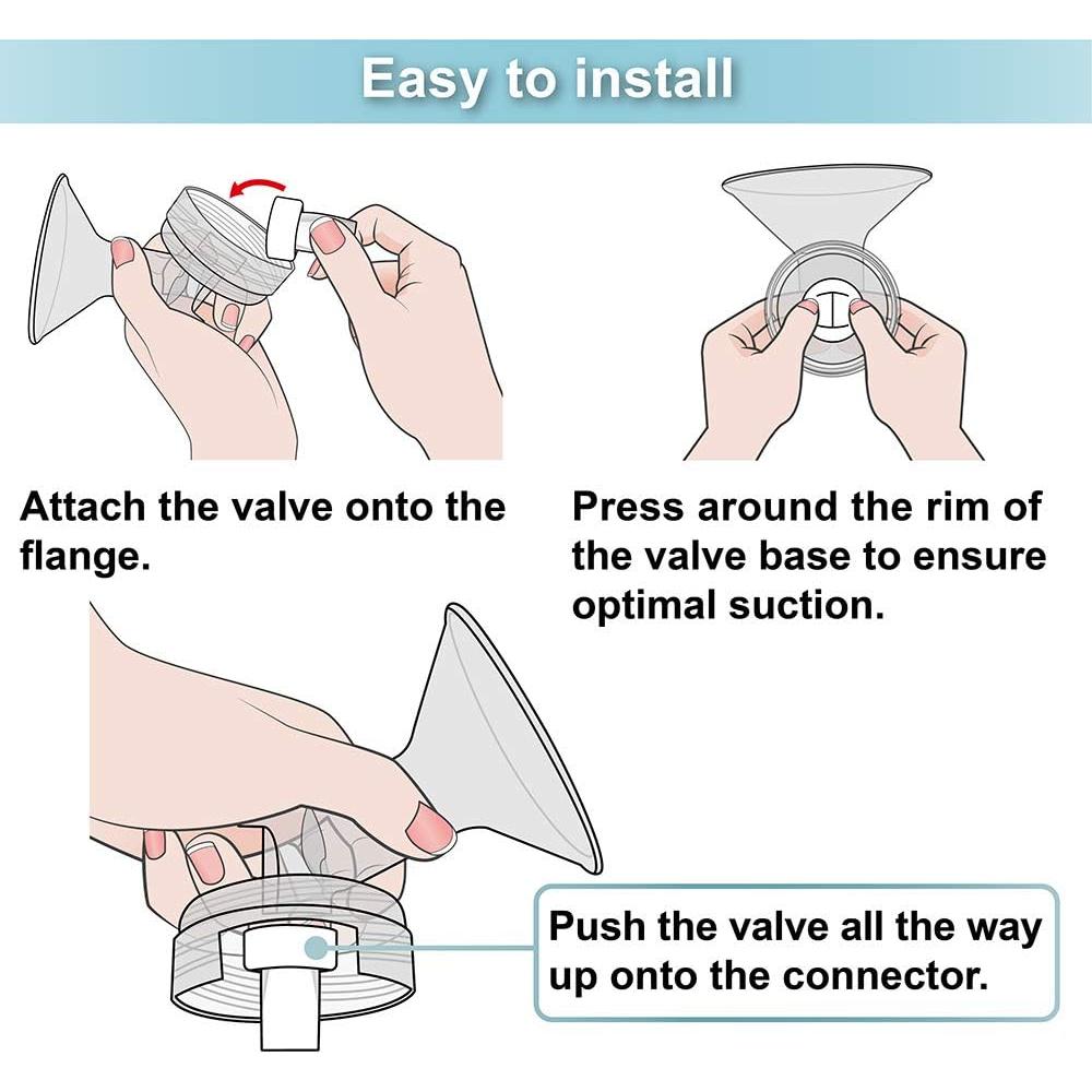 Válvulas de Pico de Pato Nenesupply 5 Pcs para Extractores Spectra
