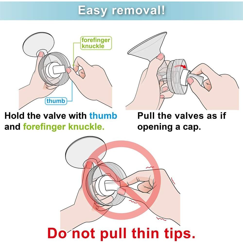 Válvulas de Pico de Pato Nenesupply 5 Pcs para Extractores Spectra
