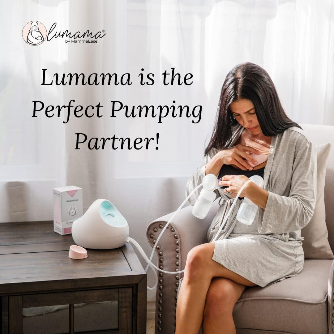 Masajeador de Lactancia Lumama Pro MammaEase - Silicona Rosa