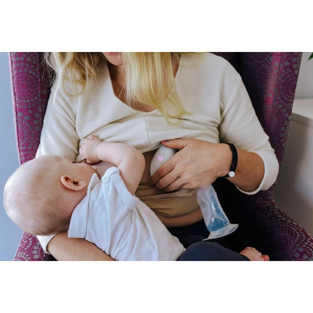 Masajeador de Lactancia Lumama Pro MammaEase - Silicona Rosa