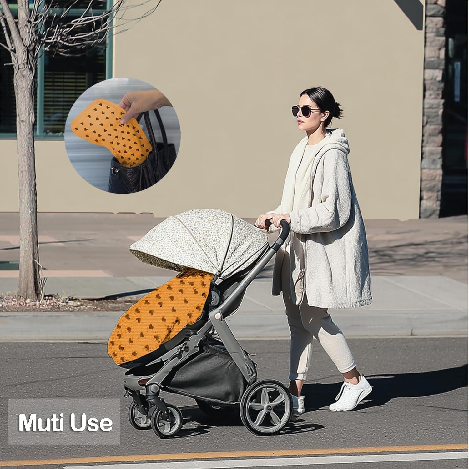 Cubierta de Lactancia MUGVELL Muselina Algodón 110x66 cm