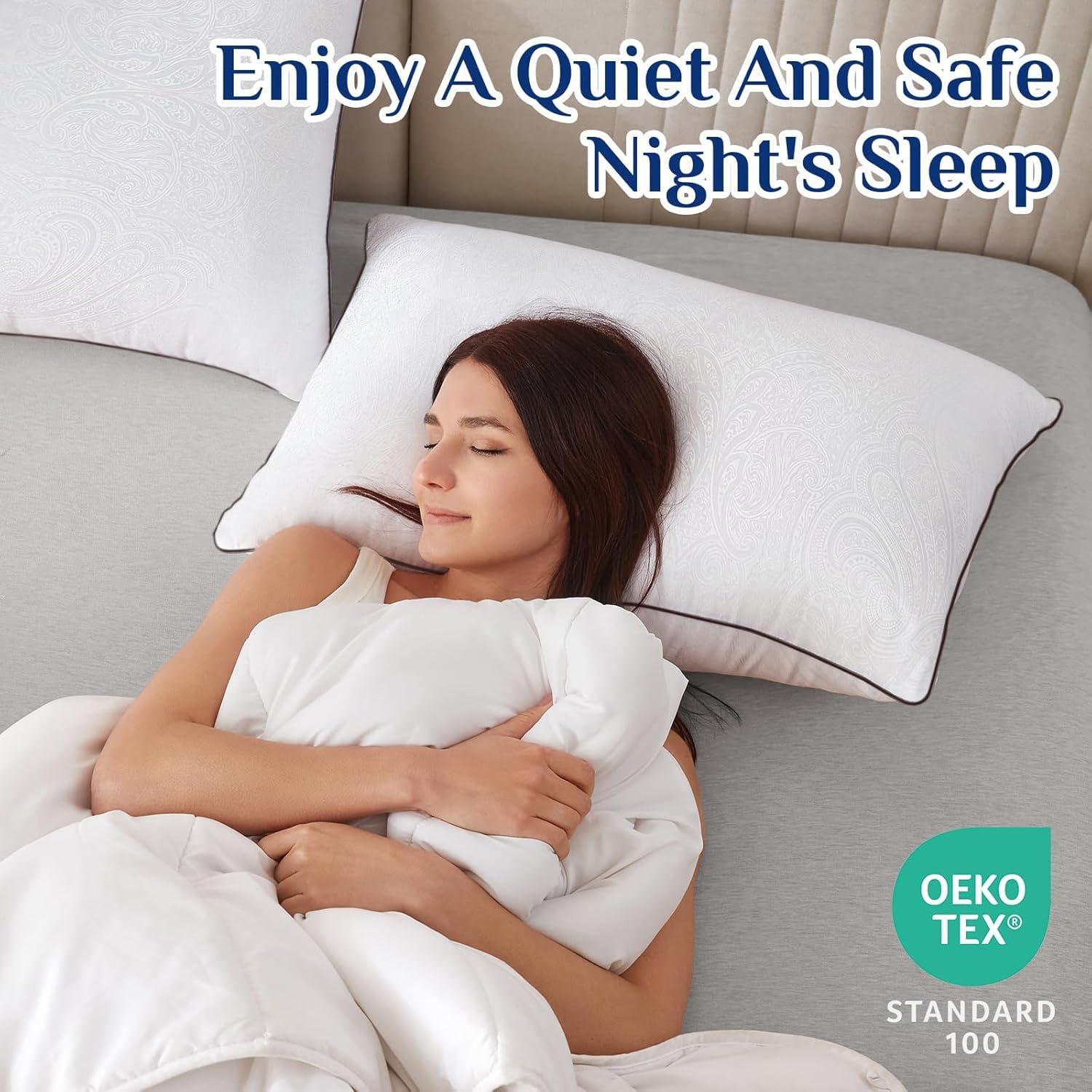 Almohada Estándar JOLLYVOGUE Microfibra 50.8x66 cm Suave