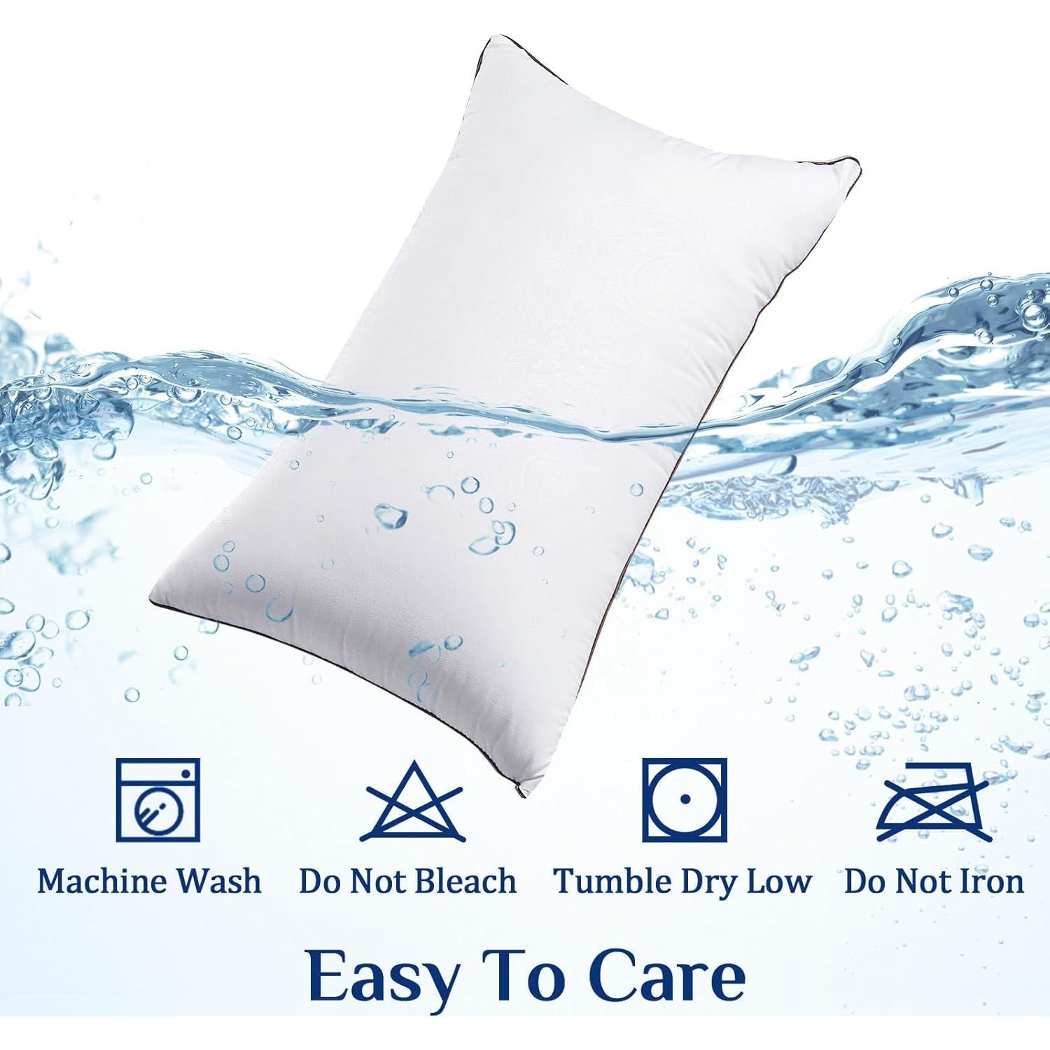 Almohada Estándar JOLLYVOGUE Microfibra 50.8x66 cm Suave