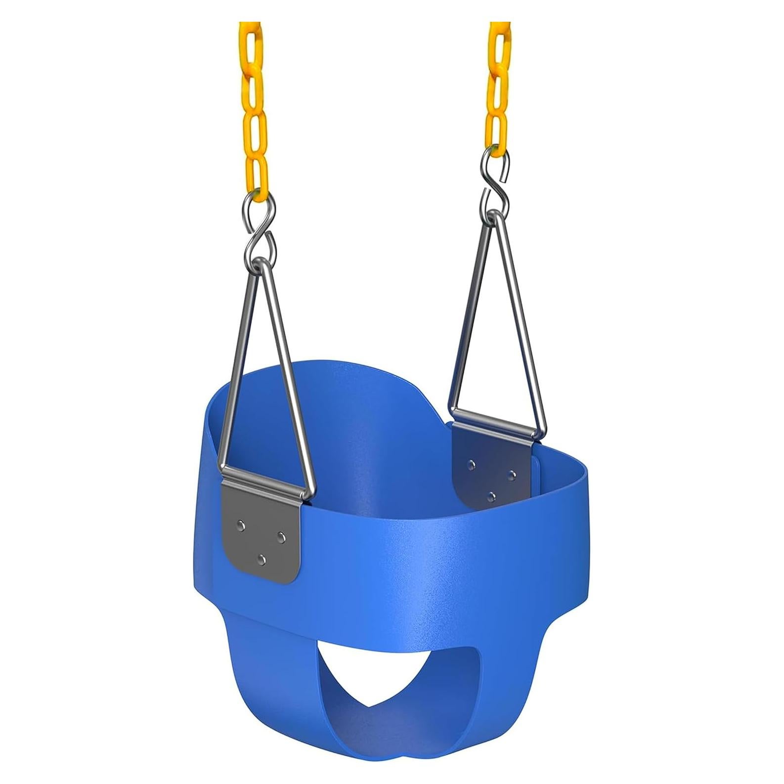 Columpio de Cubo para Niños Jungle Gym Kingdom - Azul