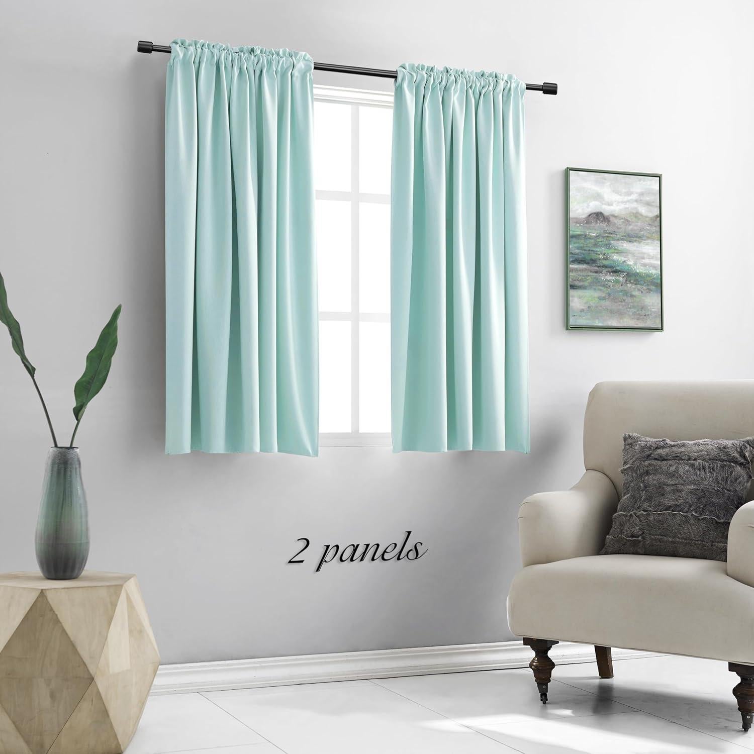 Cortinas Opacas Aislantes Térmicas DONREN Aqua 106.68x114.3 cm