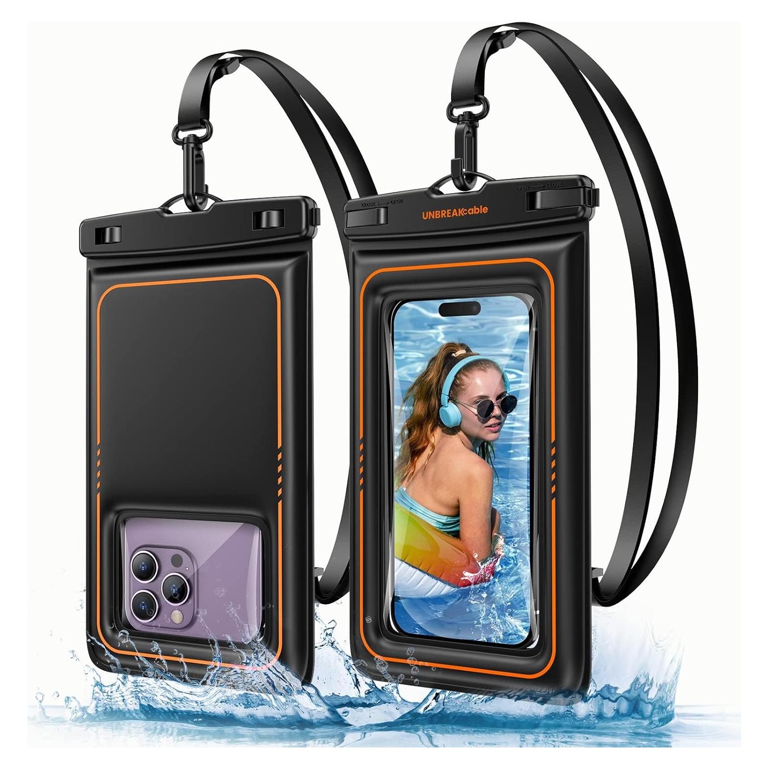 Funda Impermeable Flotante UNBREAKcable para Teléfono 7"