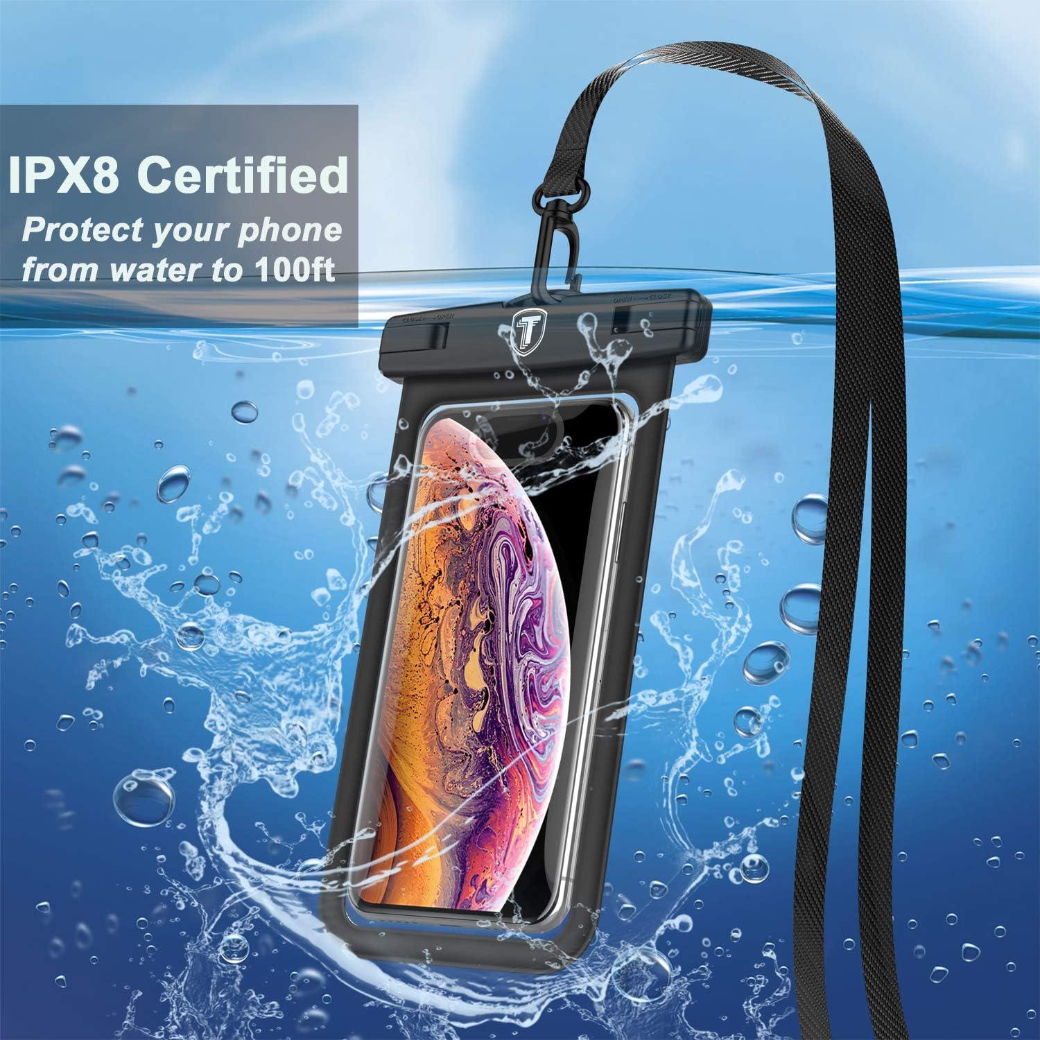 Funda Impermeable Flotante Takfox para Smartphone - Negro