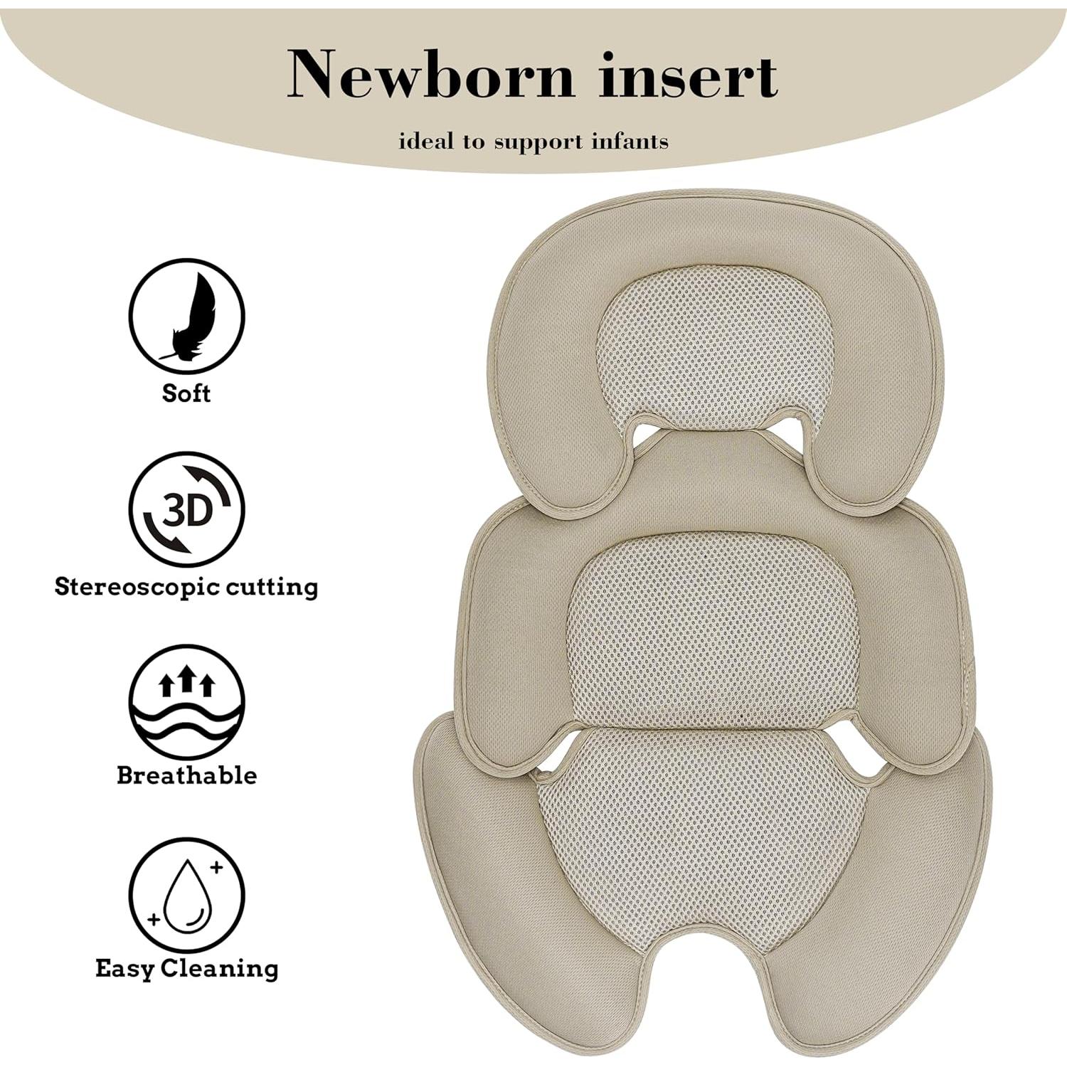 Cojín de Soporte para Bebés Ihaapsi Beige 60.96x39.62 cm