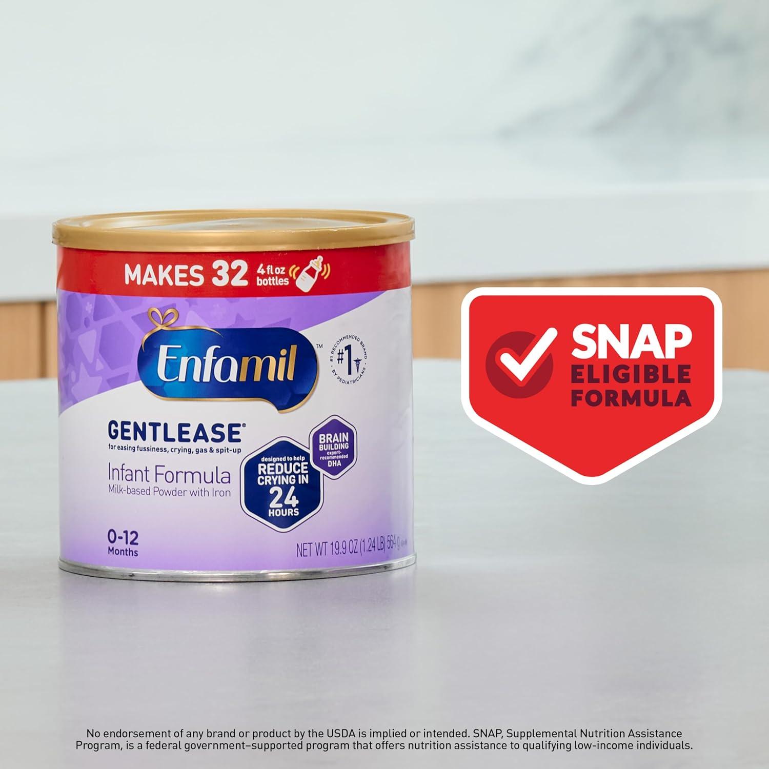 Fórmula para Bebés Enfamil Gentlease 563.3 g - Alivio Gases y Llanto