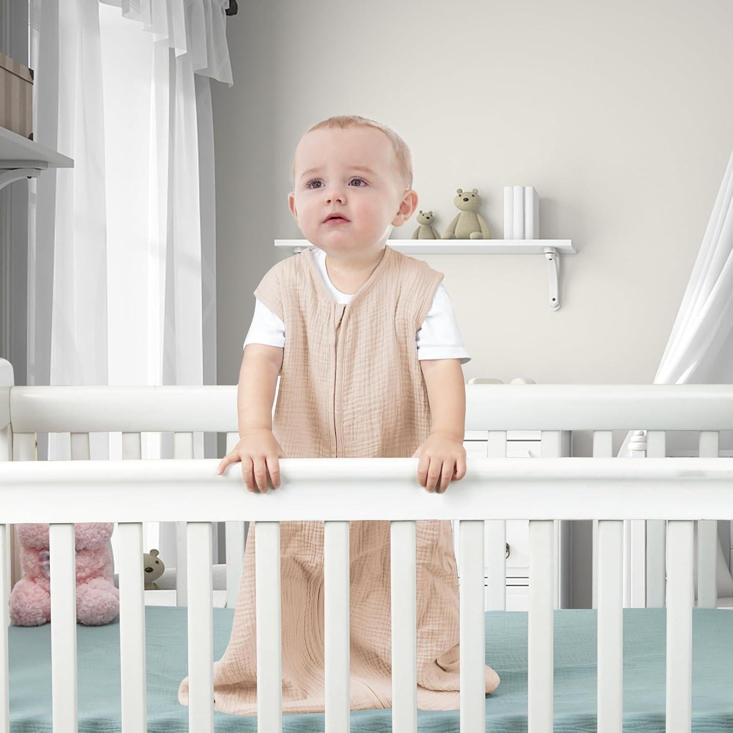 Sacos de Dormir para Bebés 0-24 Meses QYY24 Algodón Orgánico