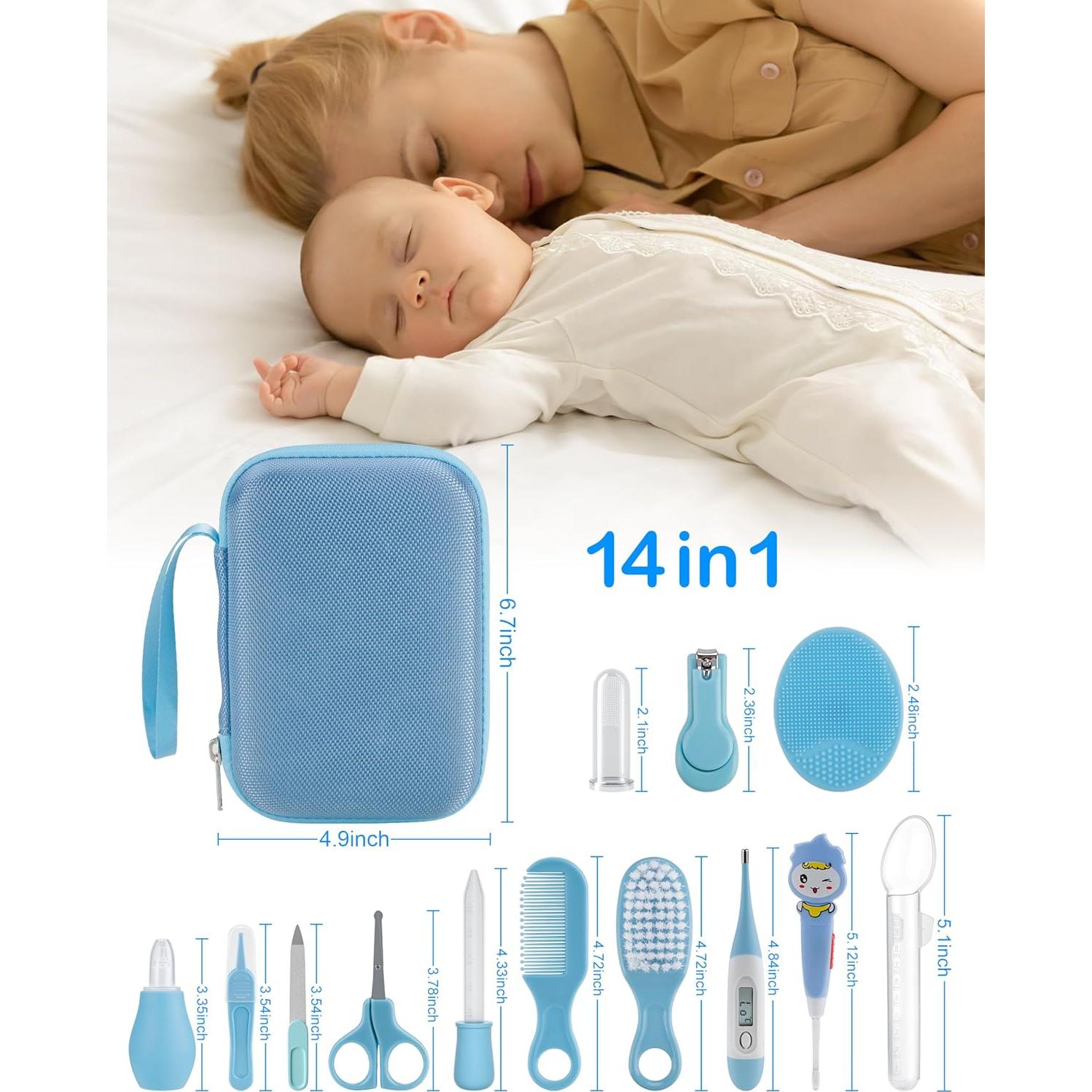 Kit de Cuidado para Bebés 15 en 1 Bokhot Azul