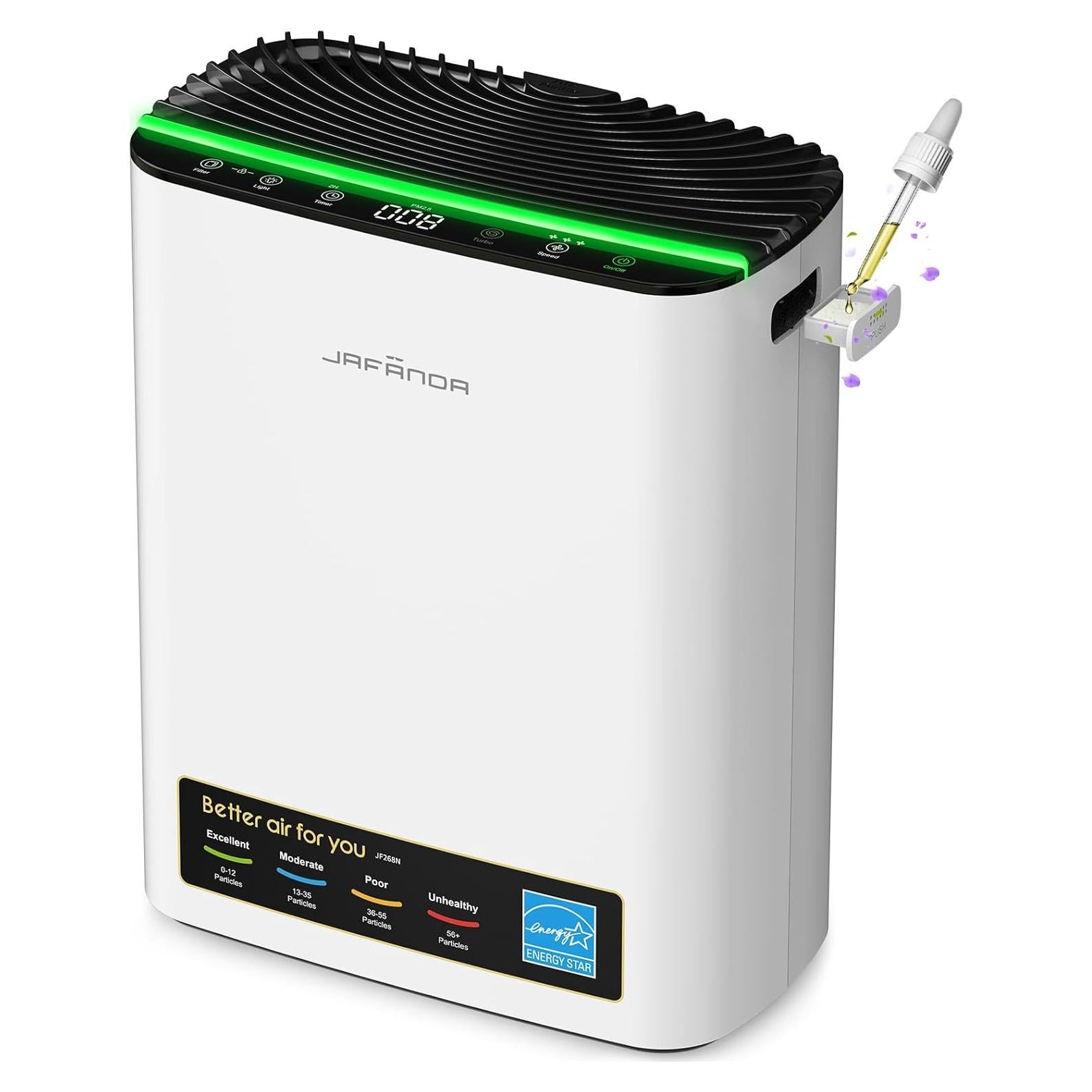 Purificador de Aire Jafända JF268 para Habitaciones 113.5 m²