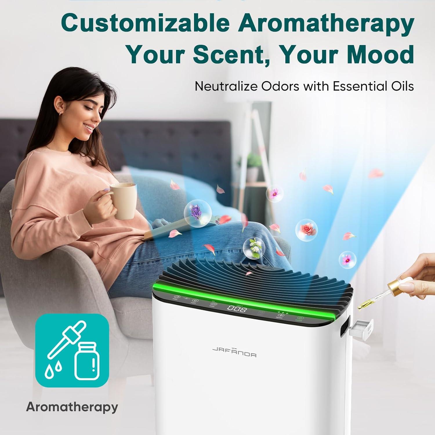 Purificador de Aire Jafända JF268 para Habitaciones 113.5 m²