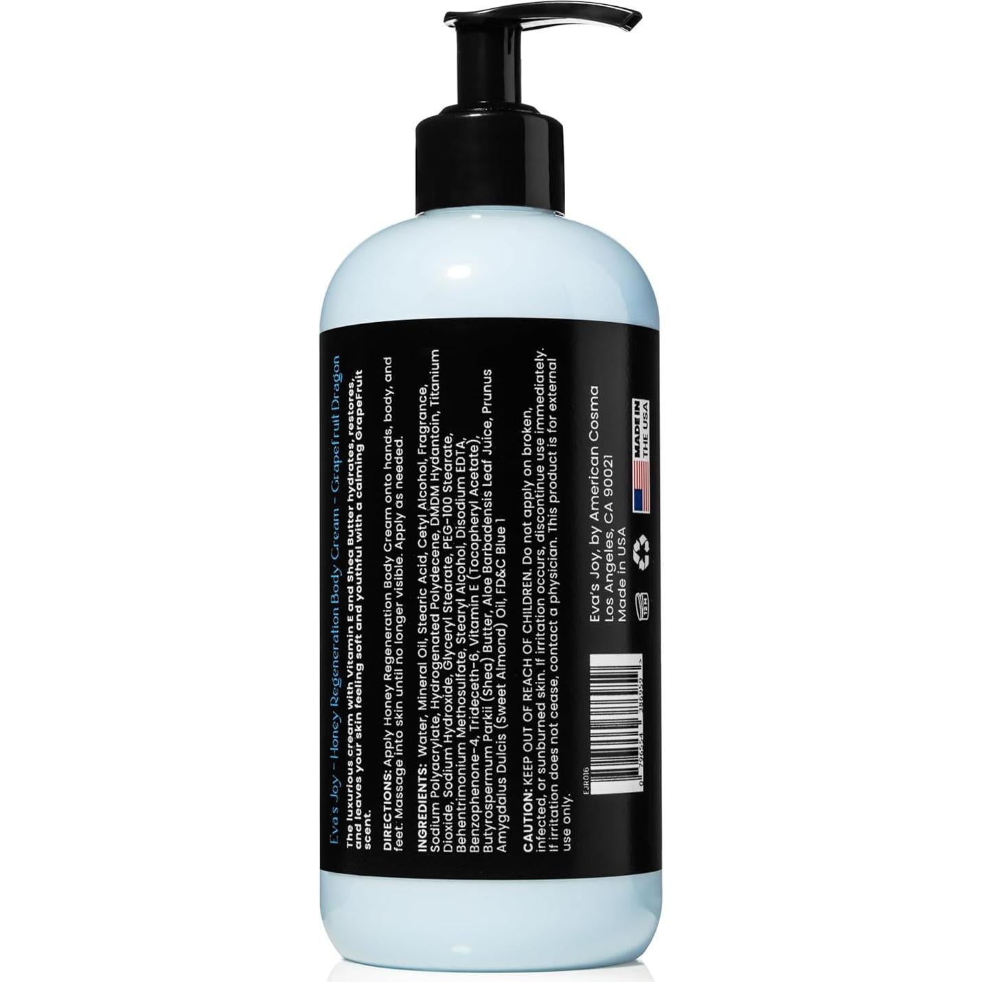 Crema Corporal Hidratante Eva's Joy Pomelo Dragón 530 g