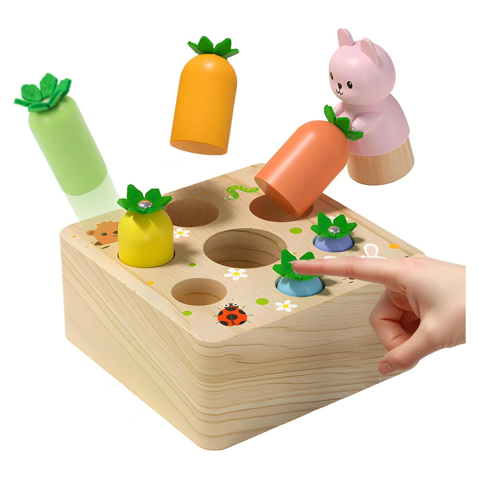 Juguete Montessori XPIY Zanahorias Saltarinas 12-36 Meses