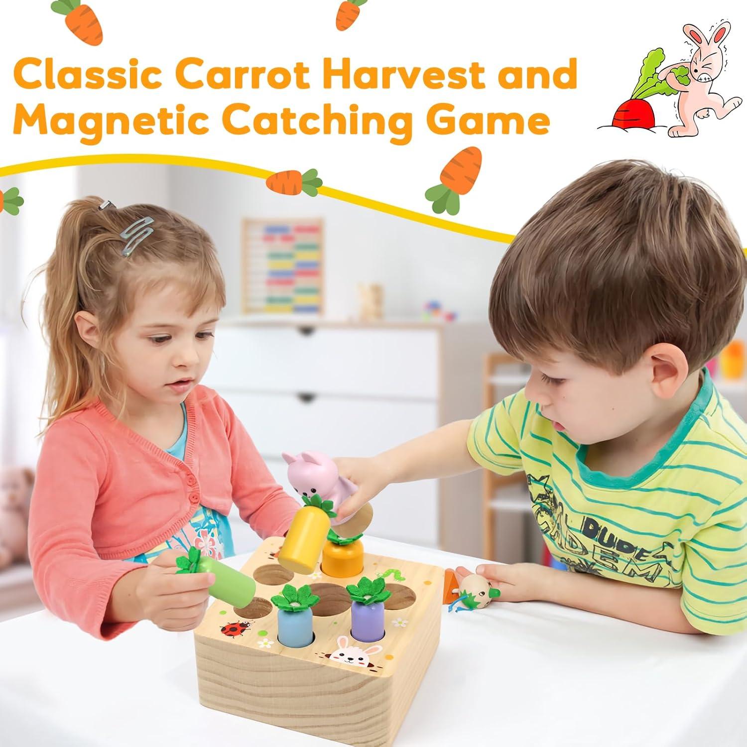 Juguete Montessori XPIY Zanahorias Saltarinas 12-36 Meses