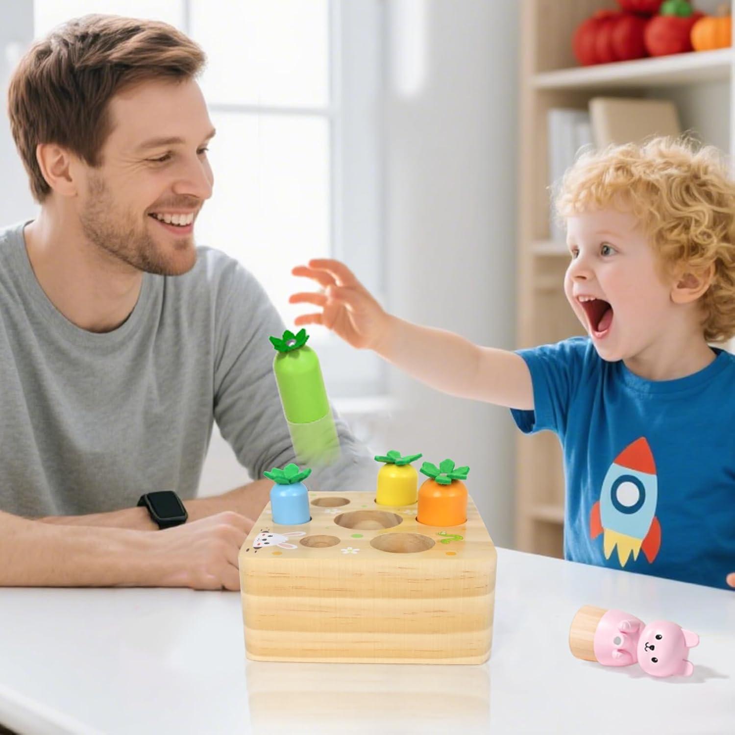 Juguete Montessori XPIY Zanahorias Saltarinas 12-36 Meses