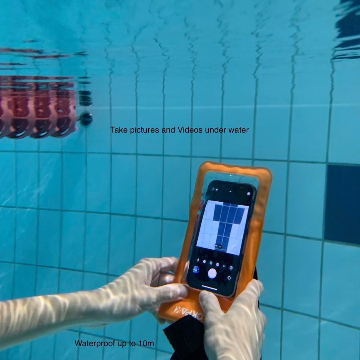 Funda Impermeable DRLOKPAK para Teléfono hasta 7" Flotante