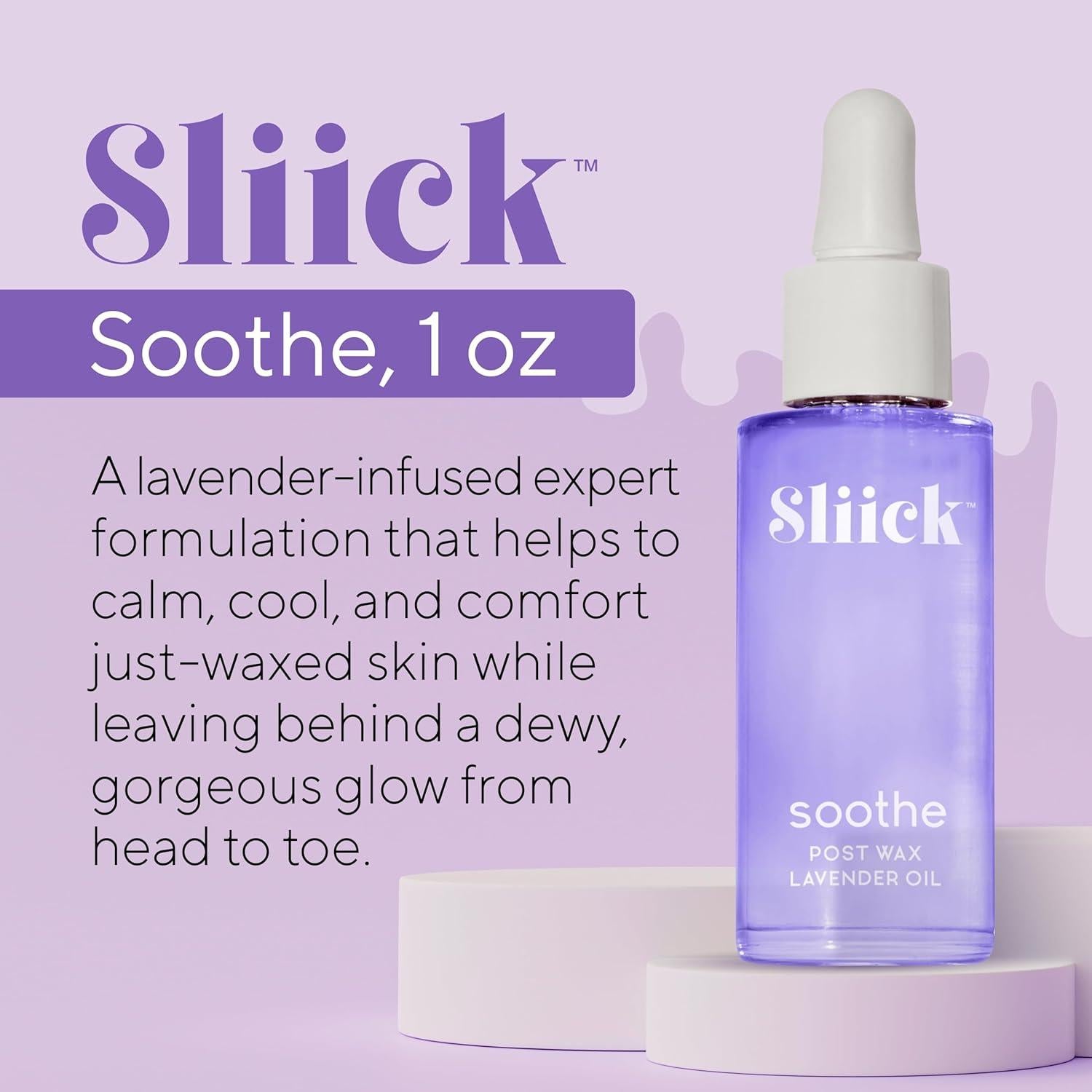 Sliick Soothe Aceite Calmante Post Cera Lavanda 30 ml
