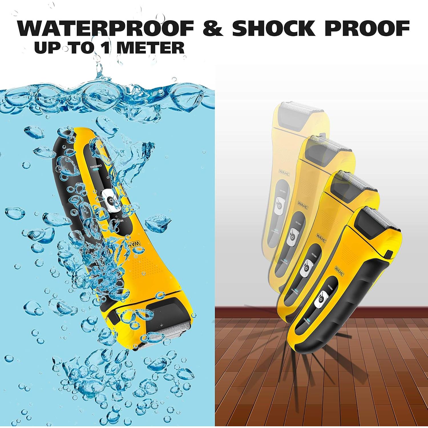 Afeitadora Recargable Impermeable Wahl 7061-100 Litio-Ion