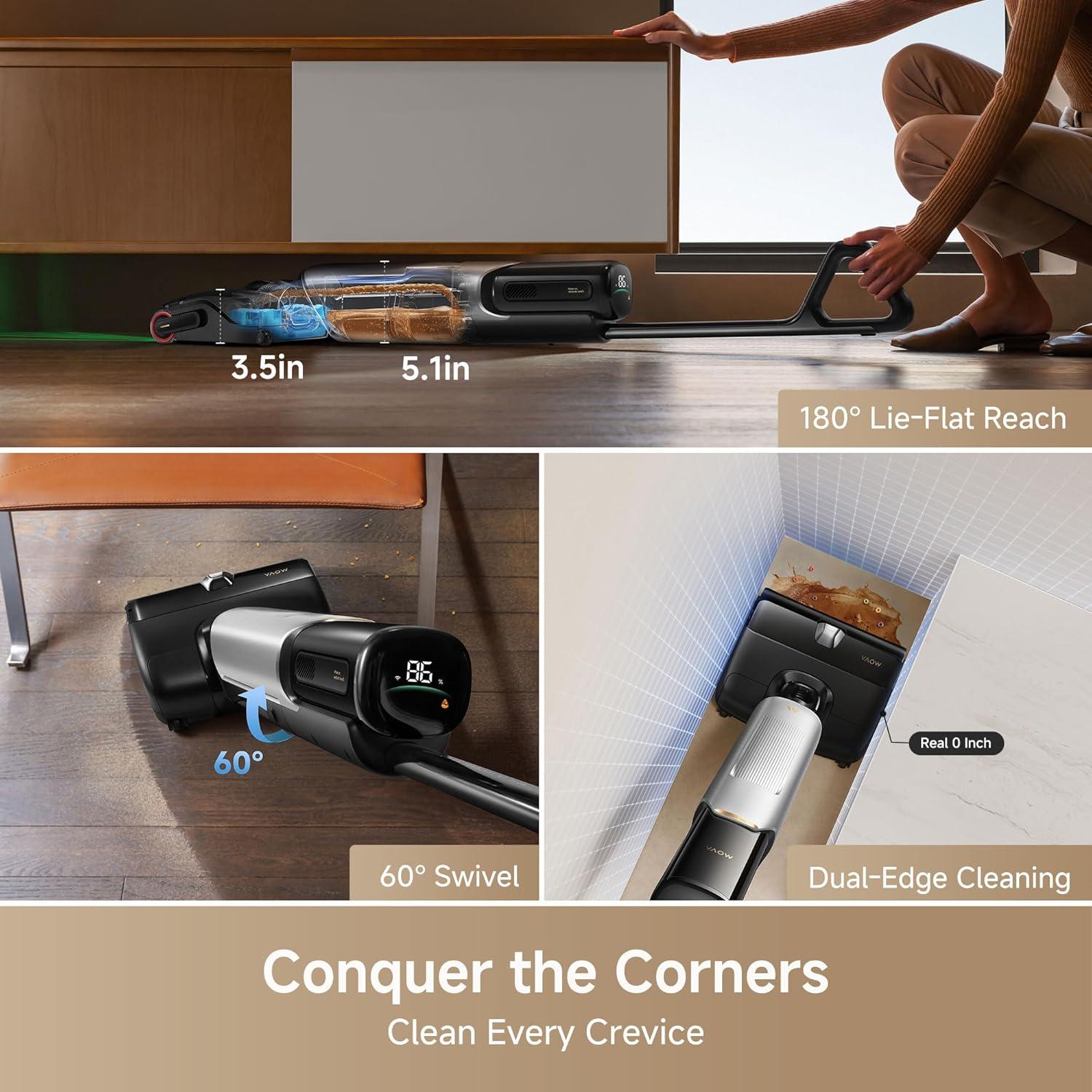 Aspiradora Húmeda y Seca Mova X4 Pro 20000Pa Inalámbrica