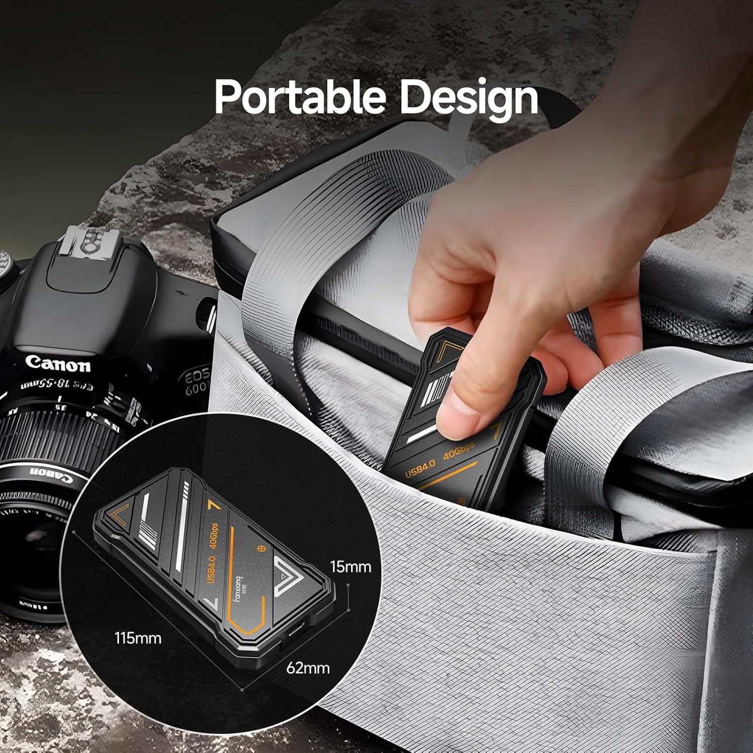 SSD Externo 1TB Fanxiang PS3000 USB 4.0 hasta 3800MB/s