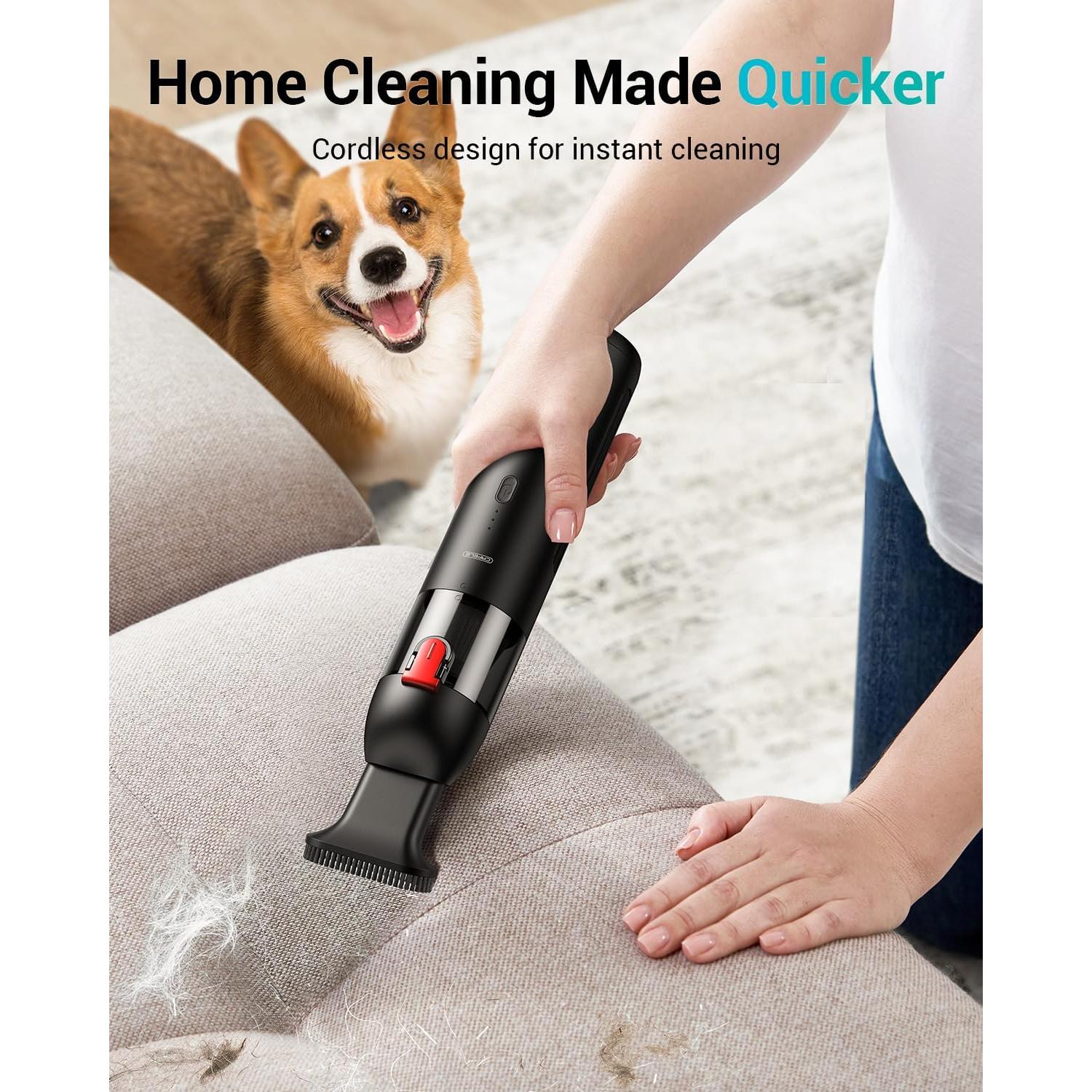 Aspiradora de Coche Inalámbrica CAFELE FJ-01 6000Pa 65W