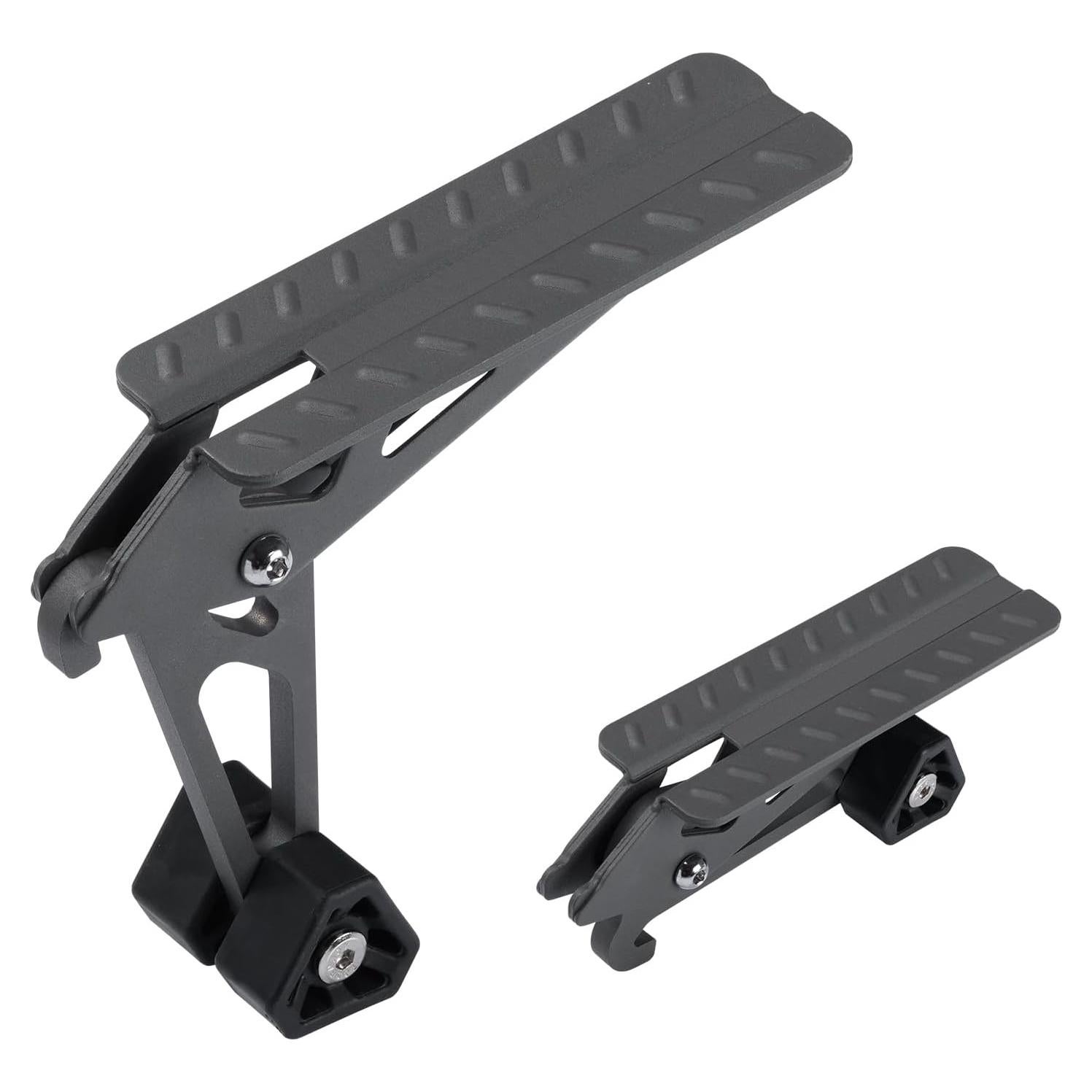 Escalón Plegable COWVIE para Puerta de Auto Negro - Acceso Techo SUV