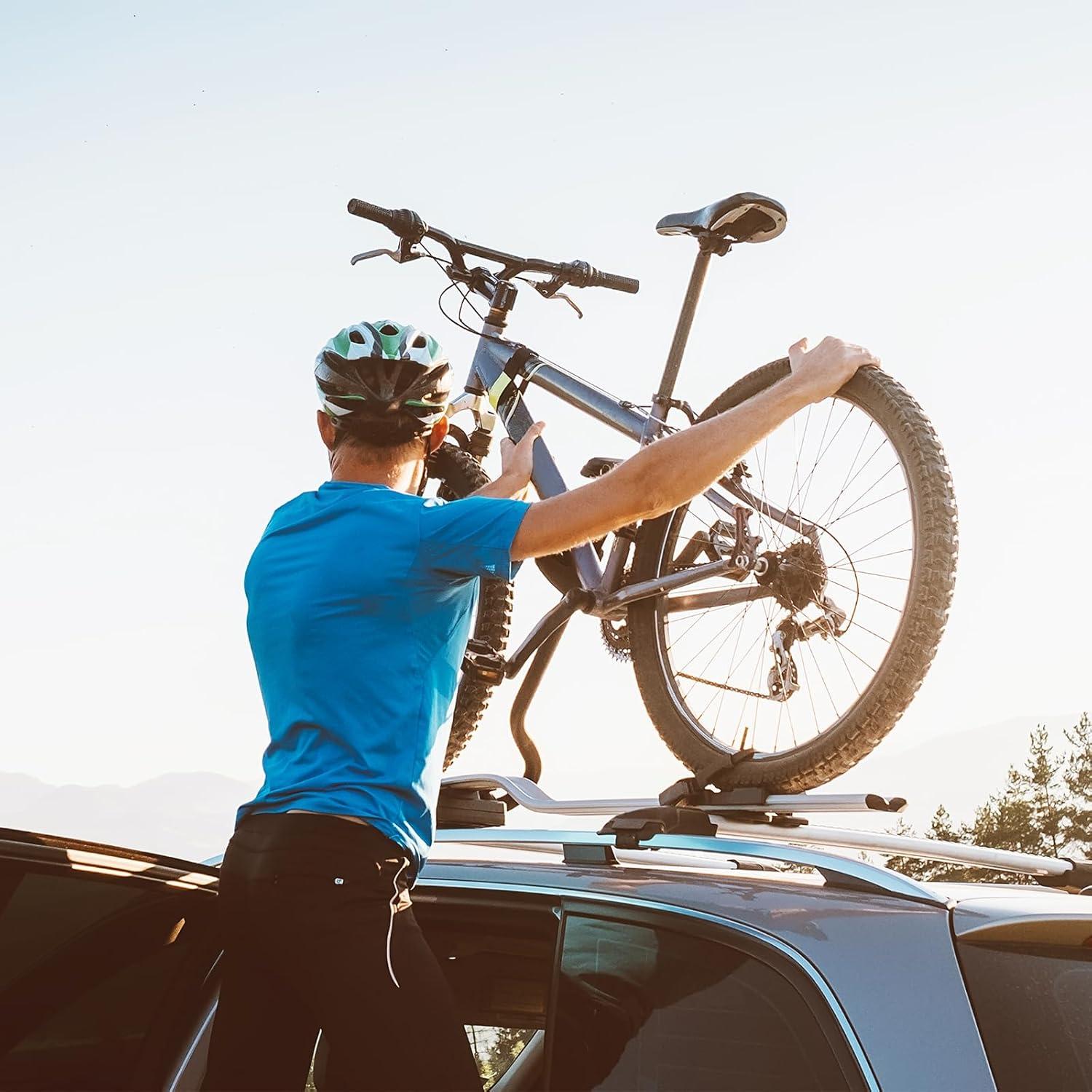 Escalón Plegable COWVIE para Puerta de Auto Negro - Acceso Techo SUV