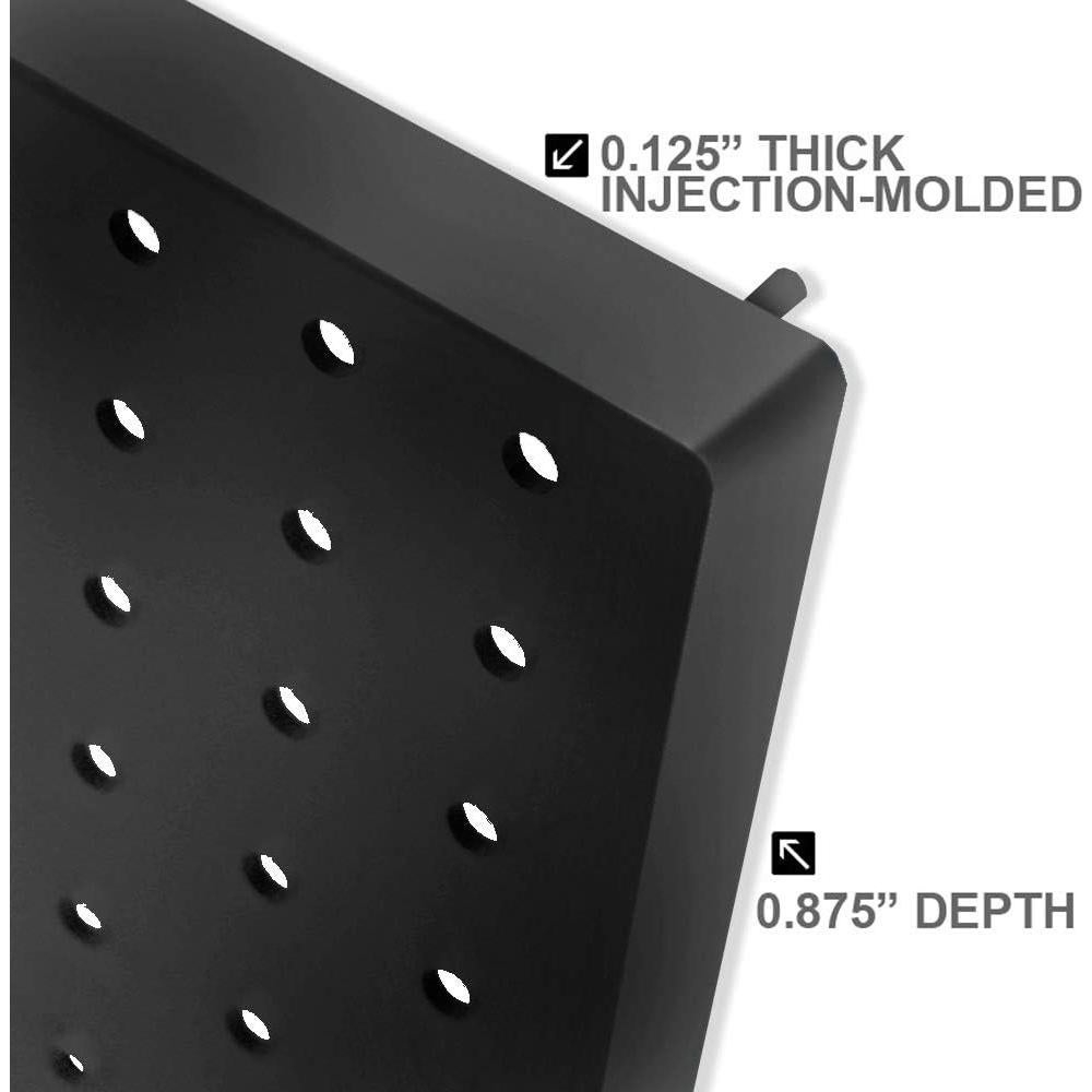 Kit Organizador de Pared 10 Piezas Azar Displays Negro