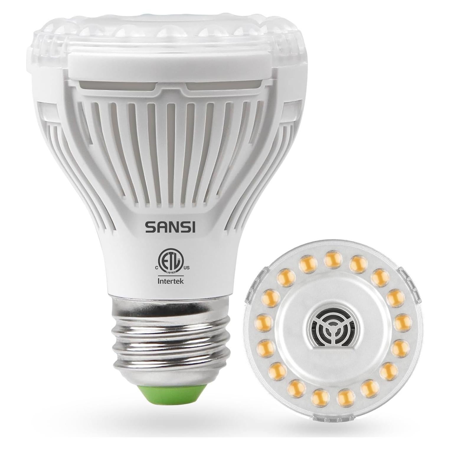 Bombilla de Crecimiento SANSI 10W Espectro Completo para Plantas