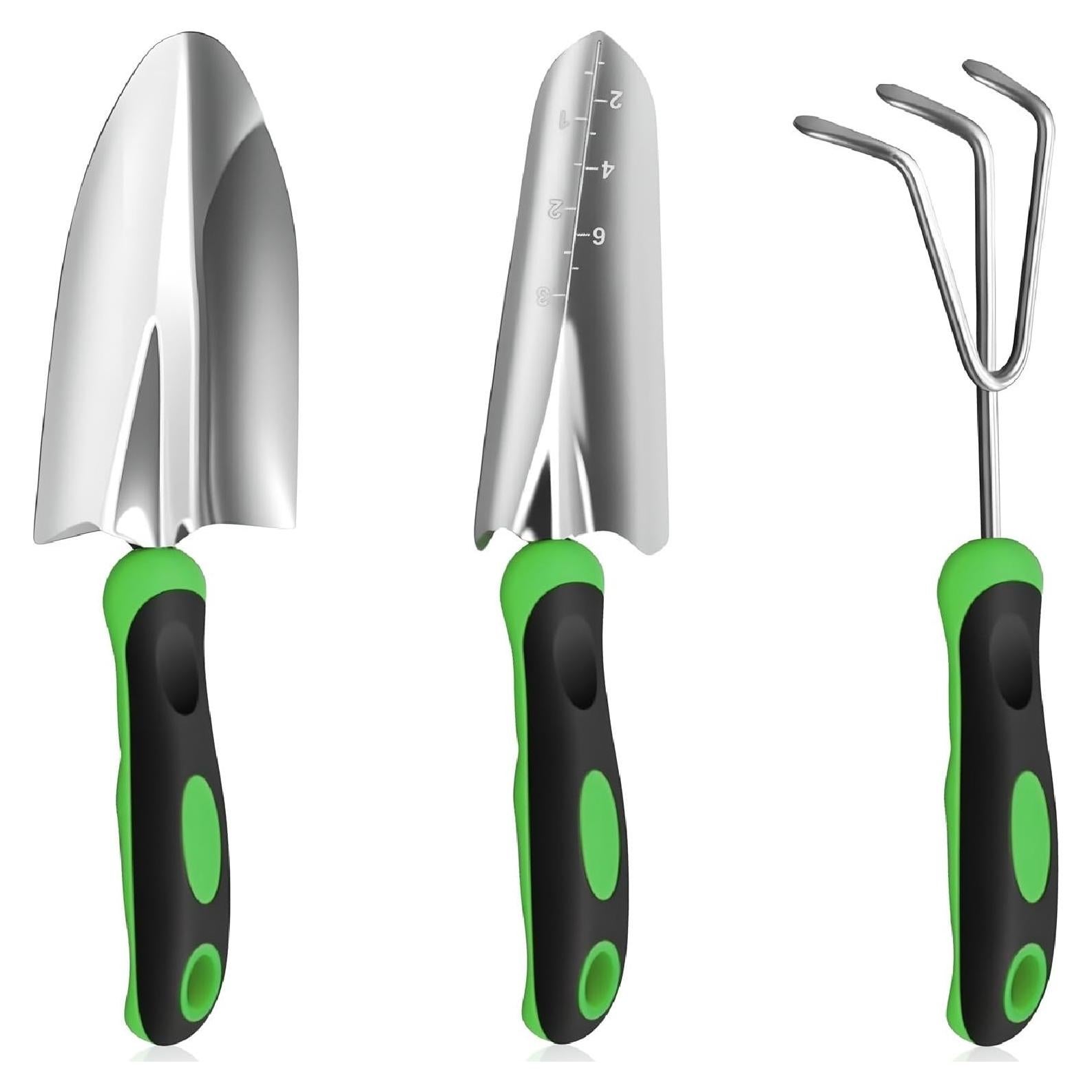 Juego de Herramientas de Jardín Monkrict 3 Piezas Ergonómico