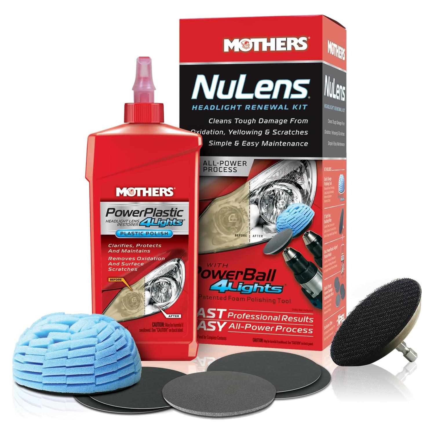 Kit de Renovación de Faros Mothers 07251 - Pulidor 227 ml