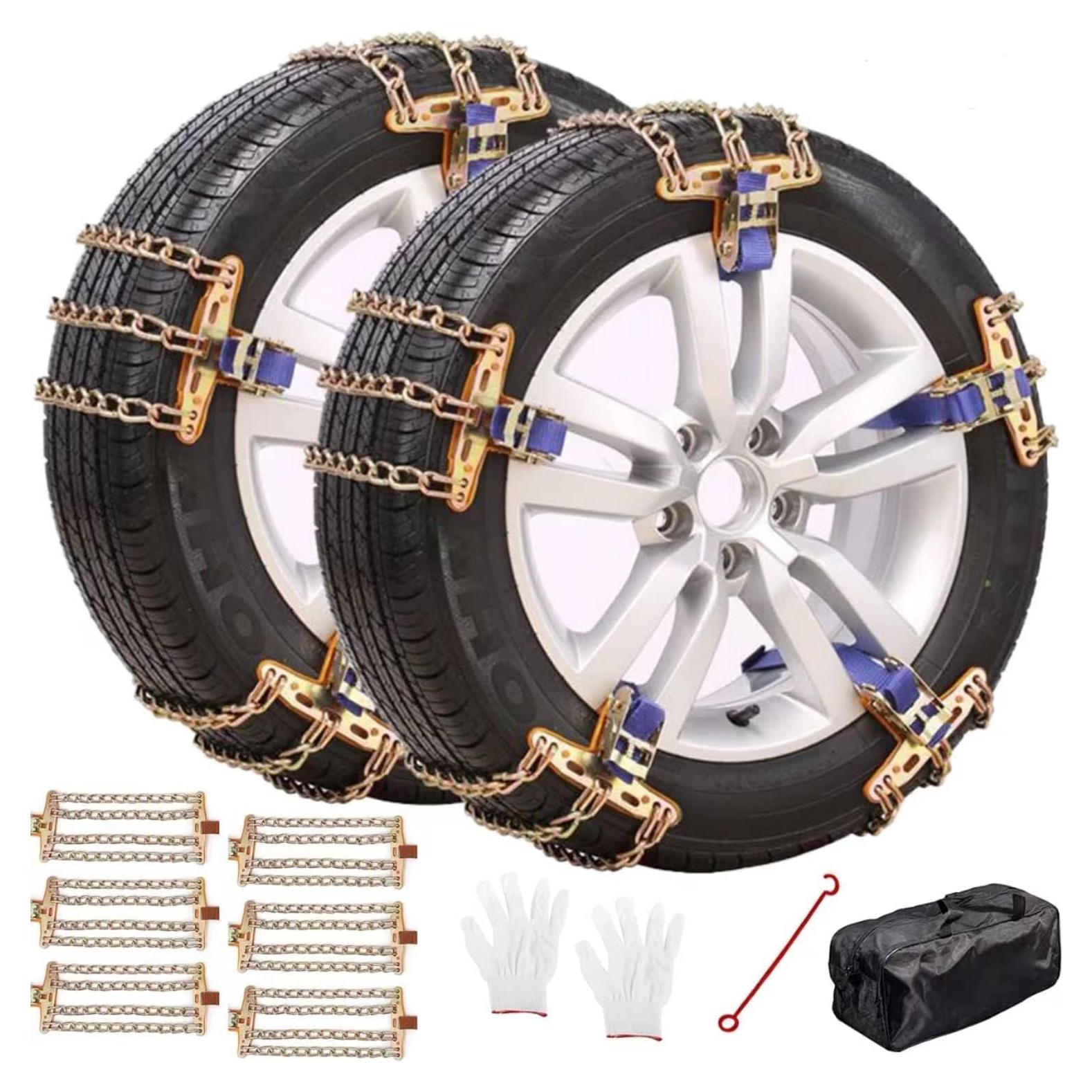 Cadenas Antideslizantes para Neumáticos Unilove 195-225mm