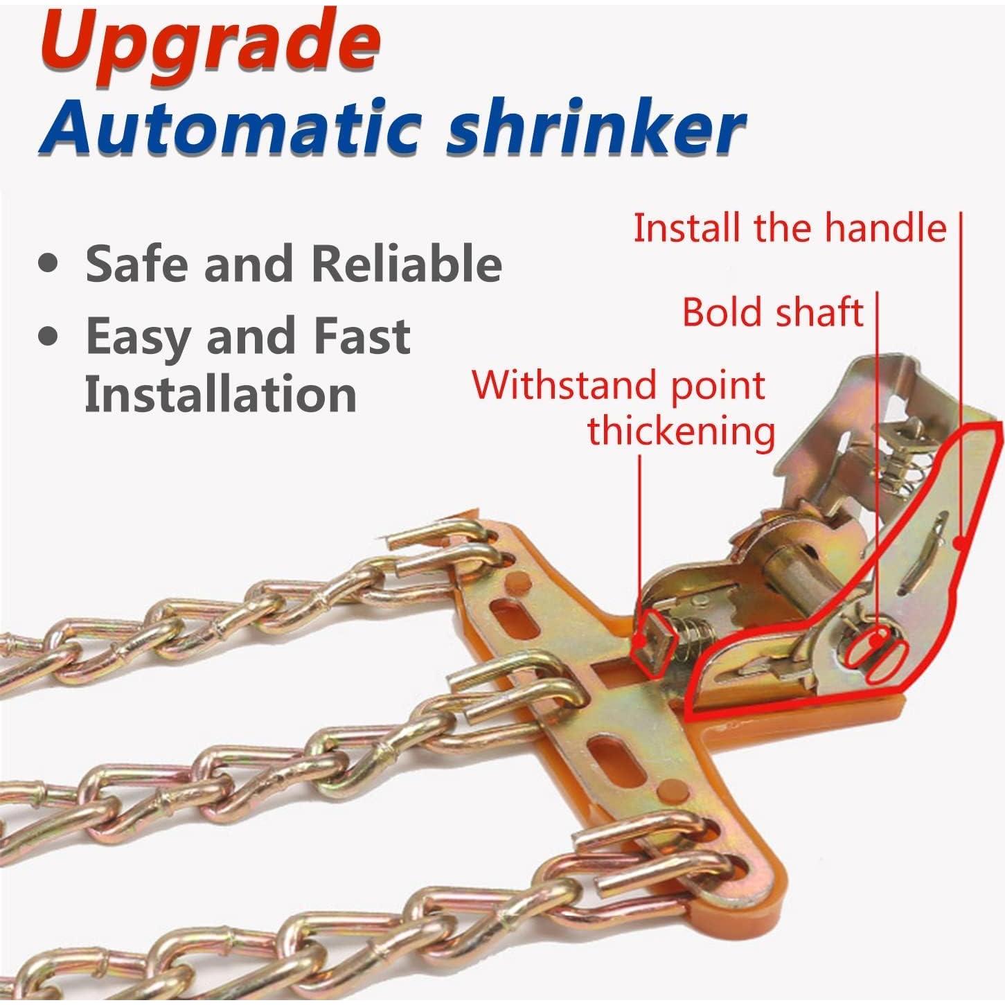 Cadenas Antideslizantes para Neumáticos Unilove 195-225mm