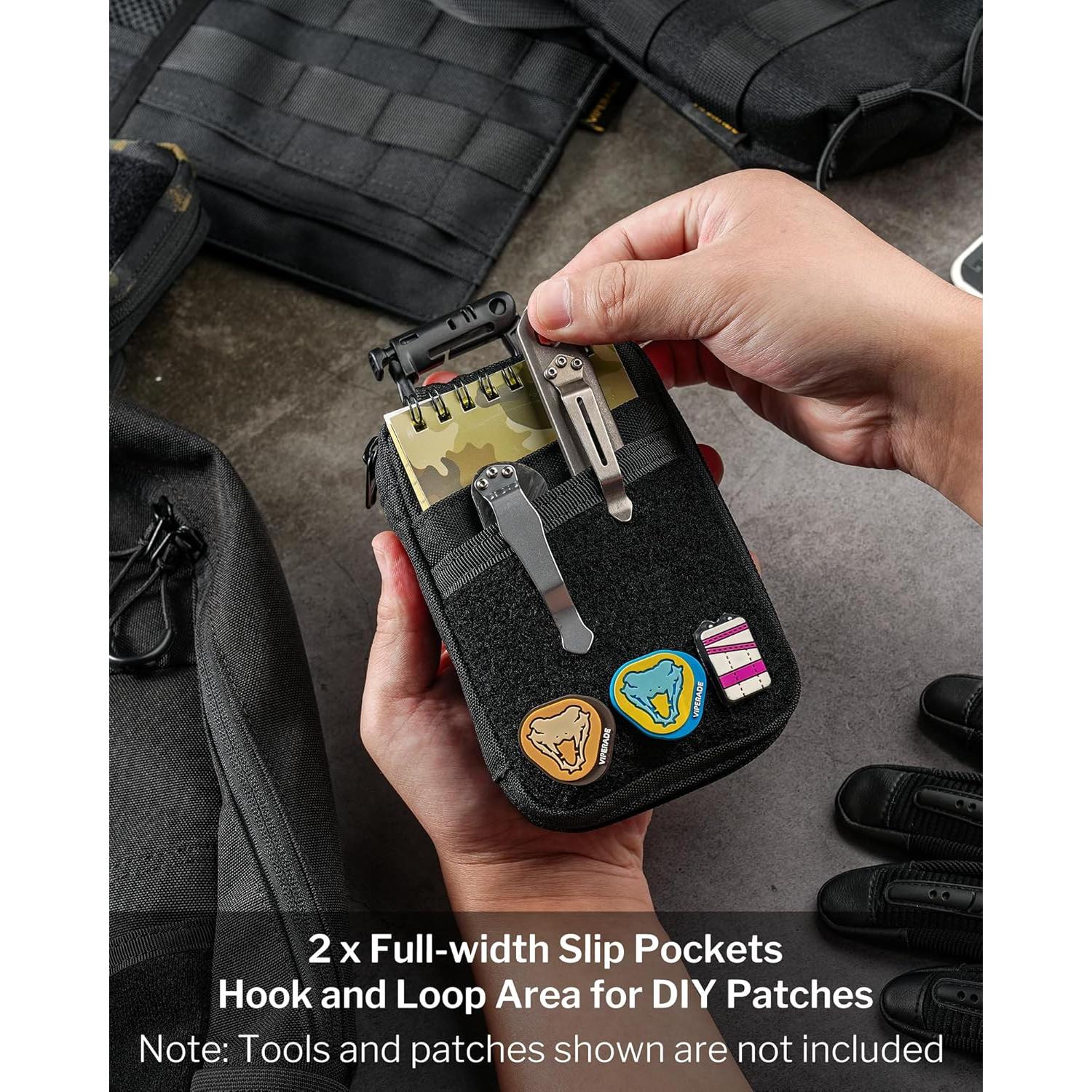 Organizador EDC VIPERADE VE26 Pouch Pequeño 11 Compartimentos