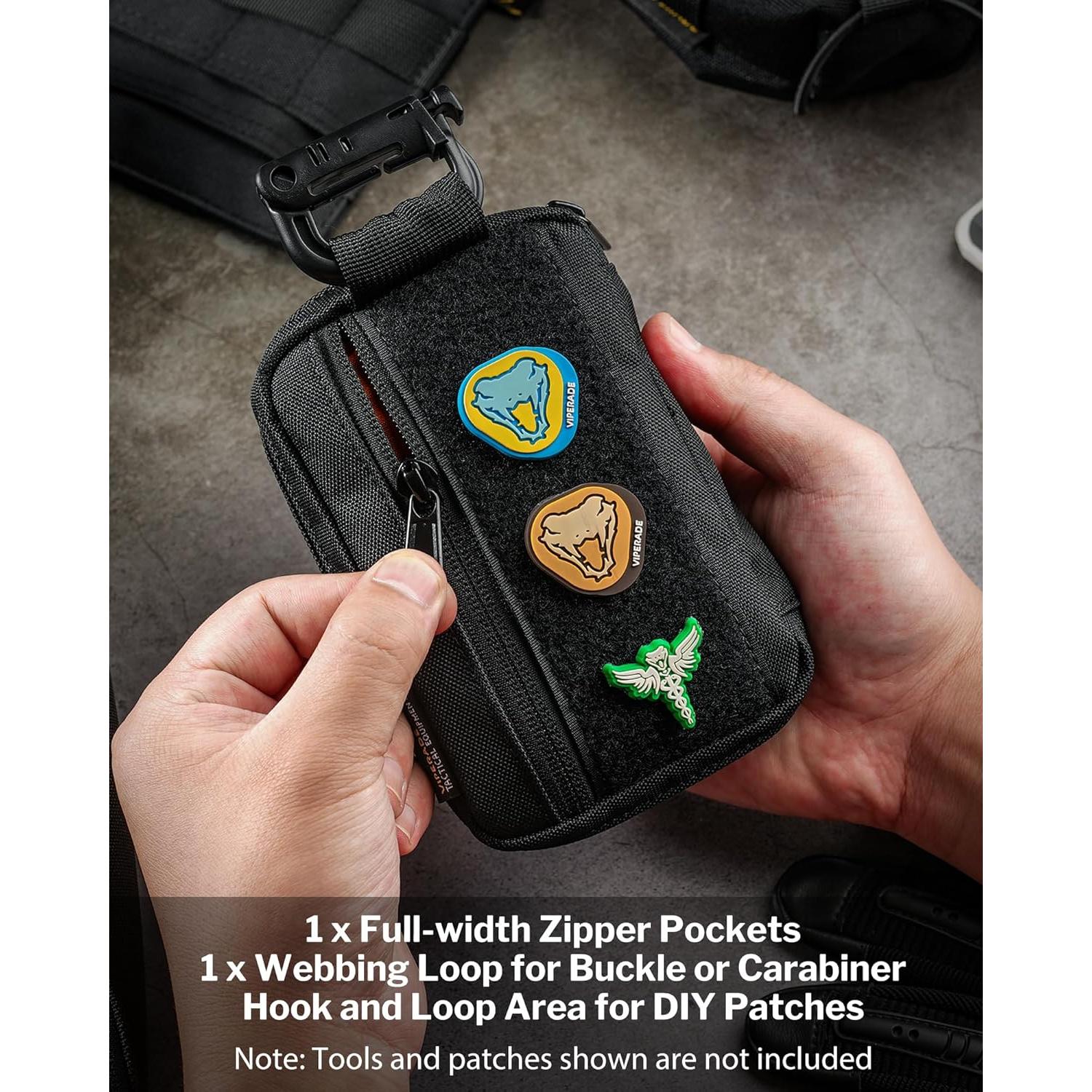 Organizador EDC VIPERADE VE26 Pouch Pequeño 11 Compartimentos